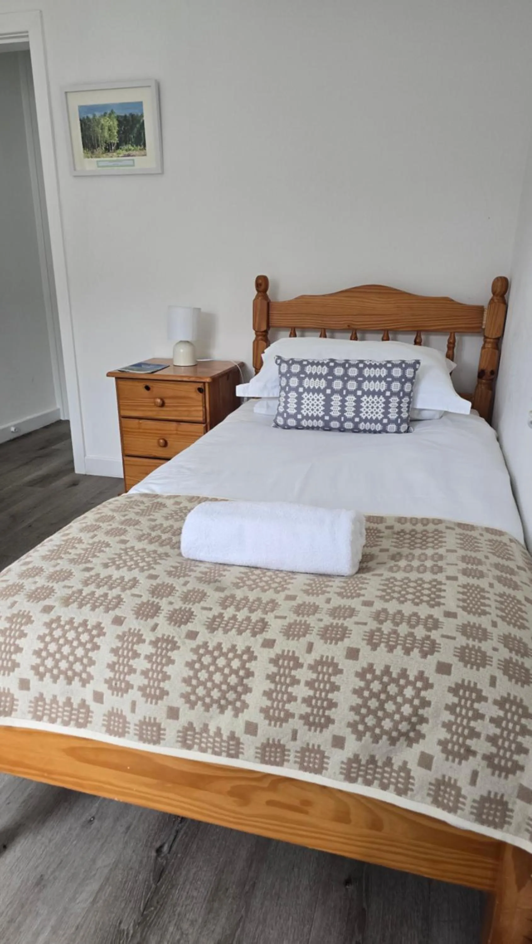 Bed in Snowdonia Mountain Lodge