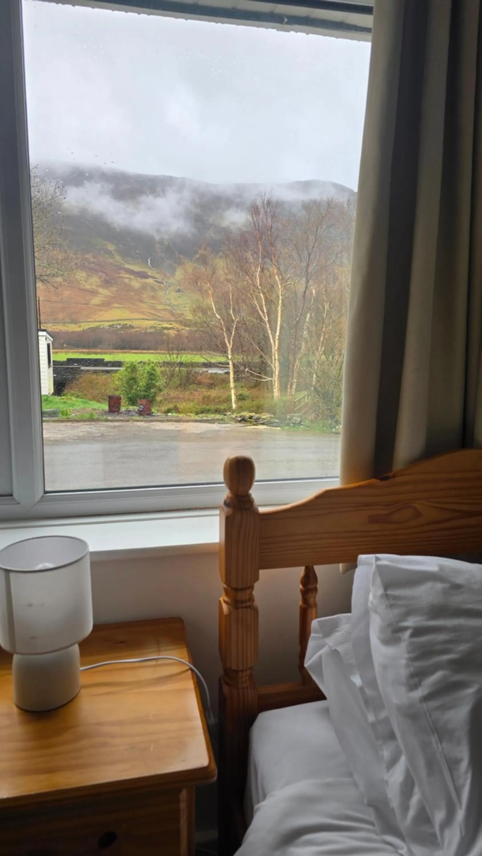 Bed in Snowdonia Mountain Lodge