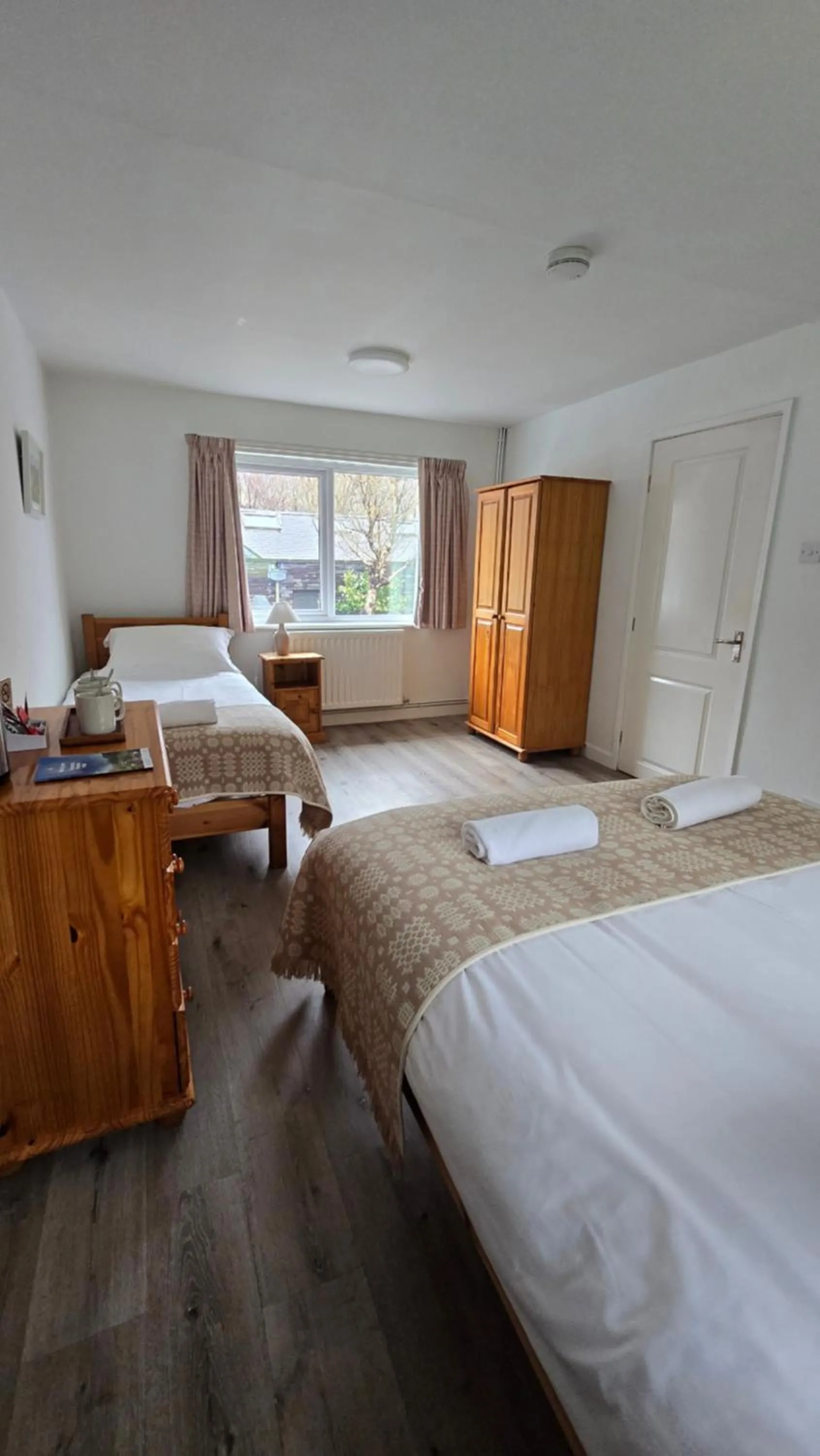 Bed in Snowdonia Mountain Lodge
