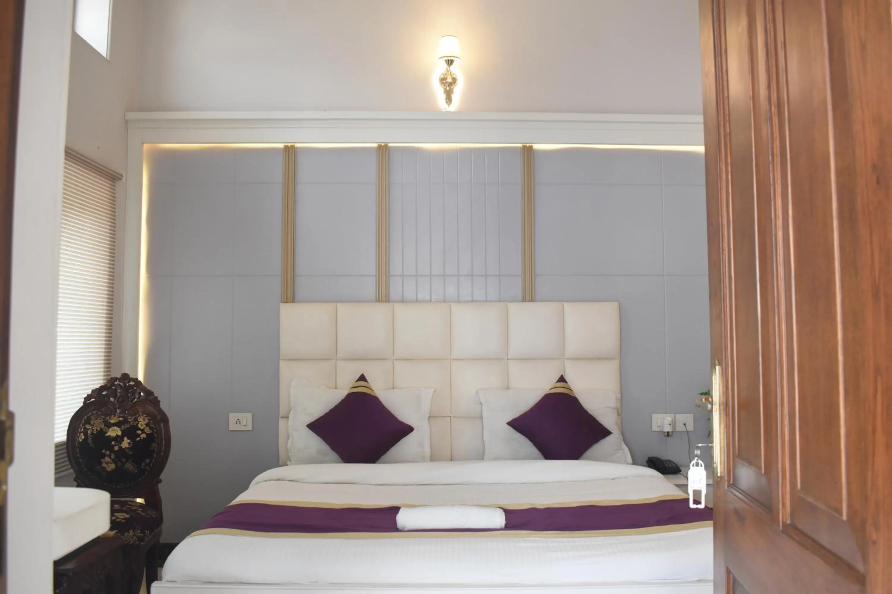 Bed in Shakuntala Palace Point