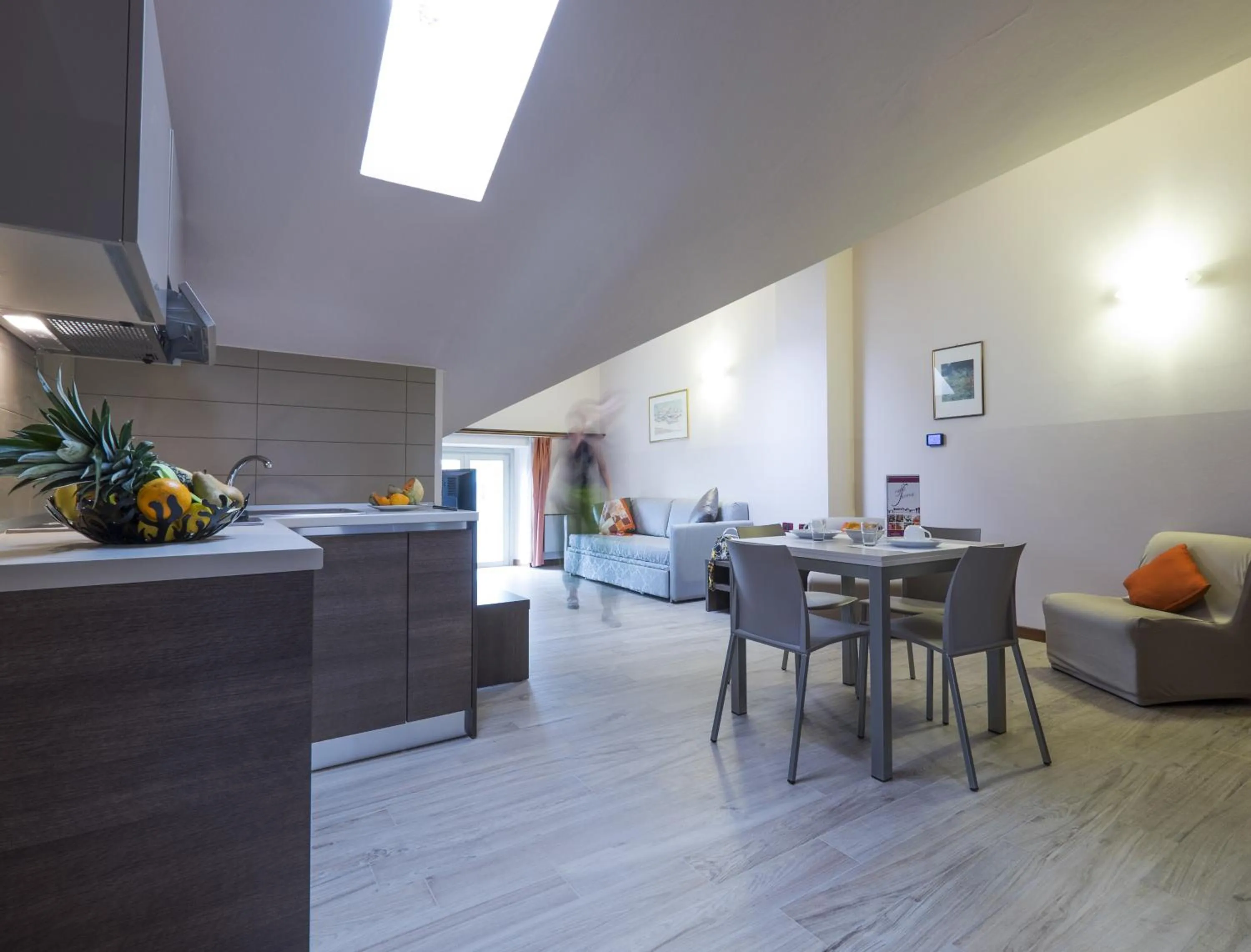 Kitchen or kitchenette in Residence Caffé Savona