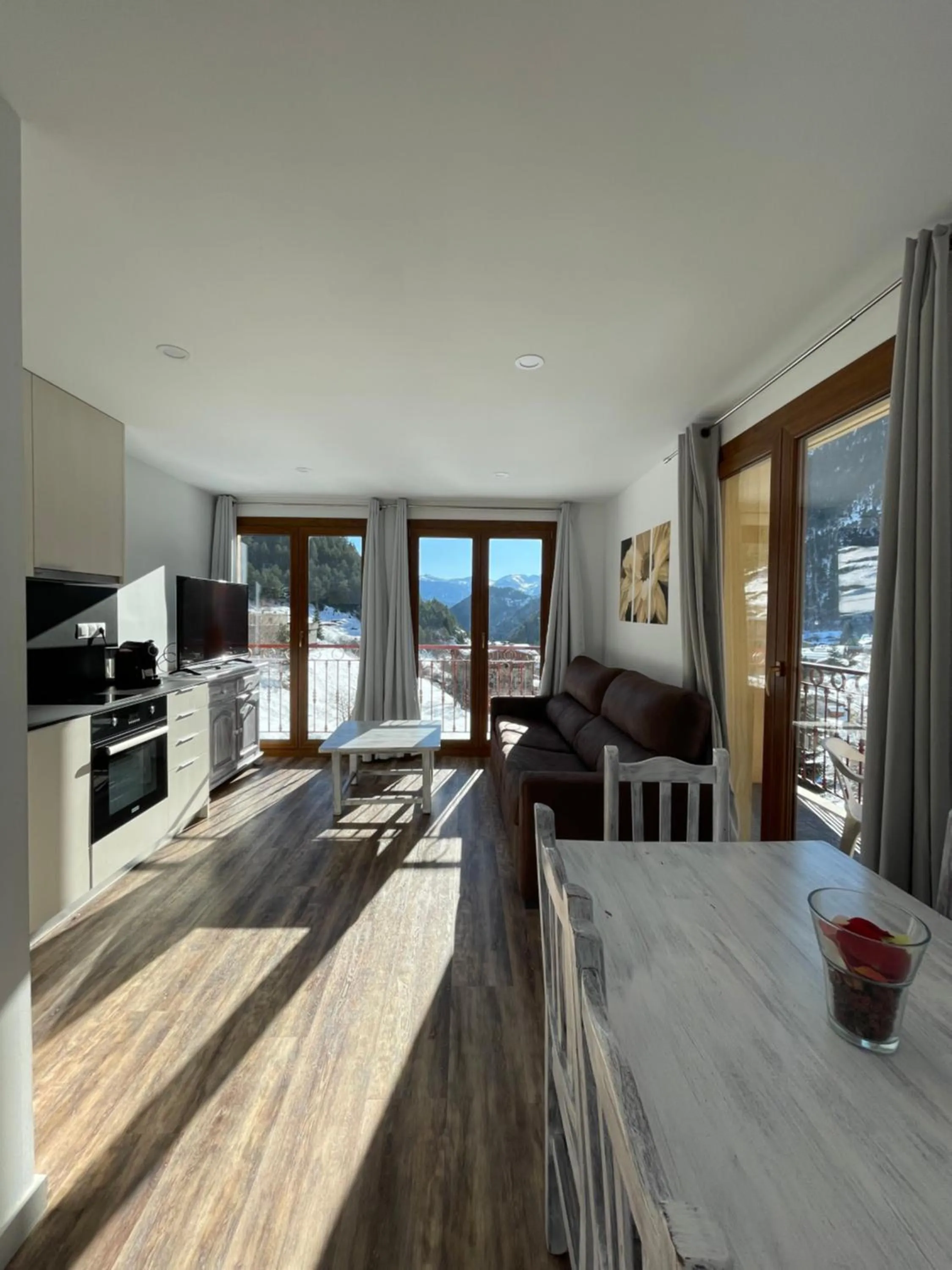 Living room in Aparthotel Sant Andreu