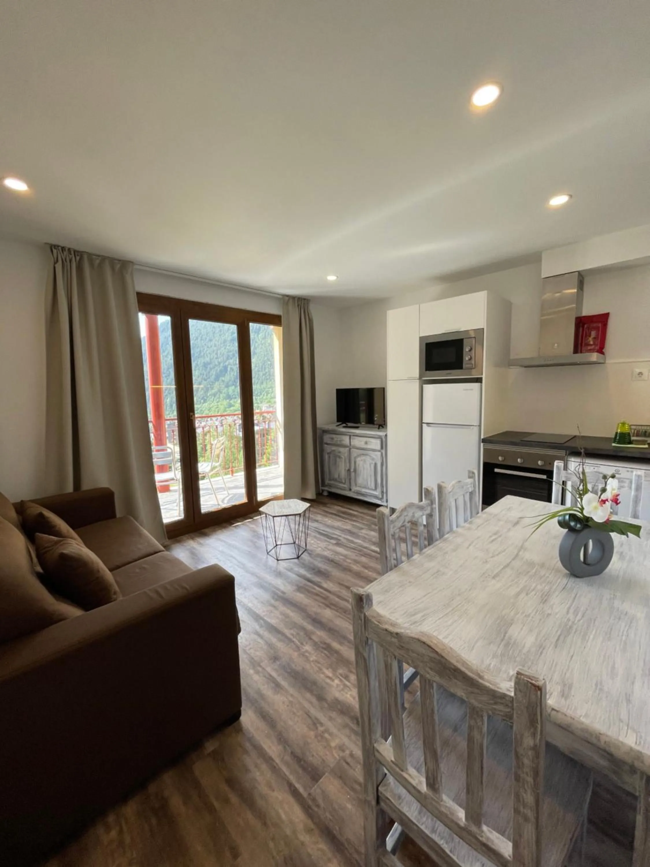 Living room in Aparthotel Sant Andreu