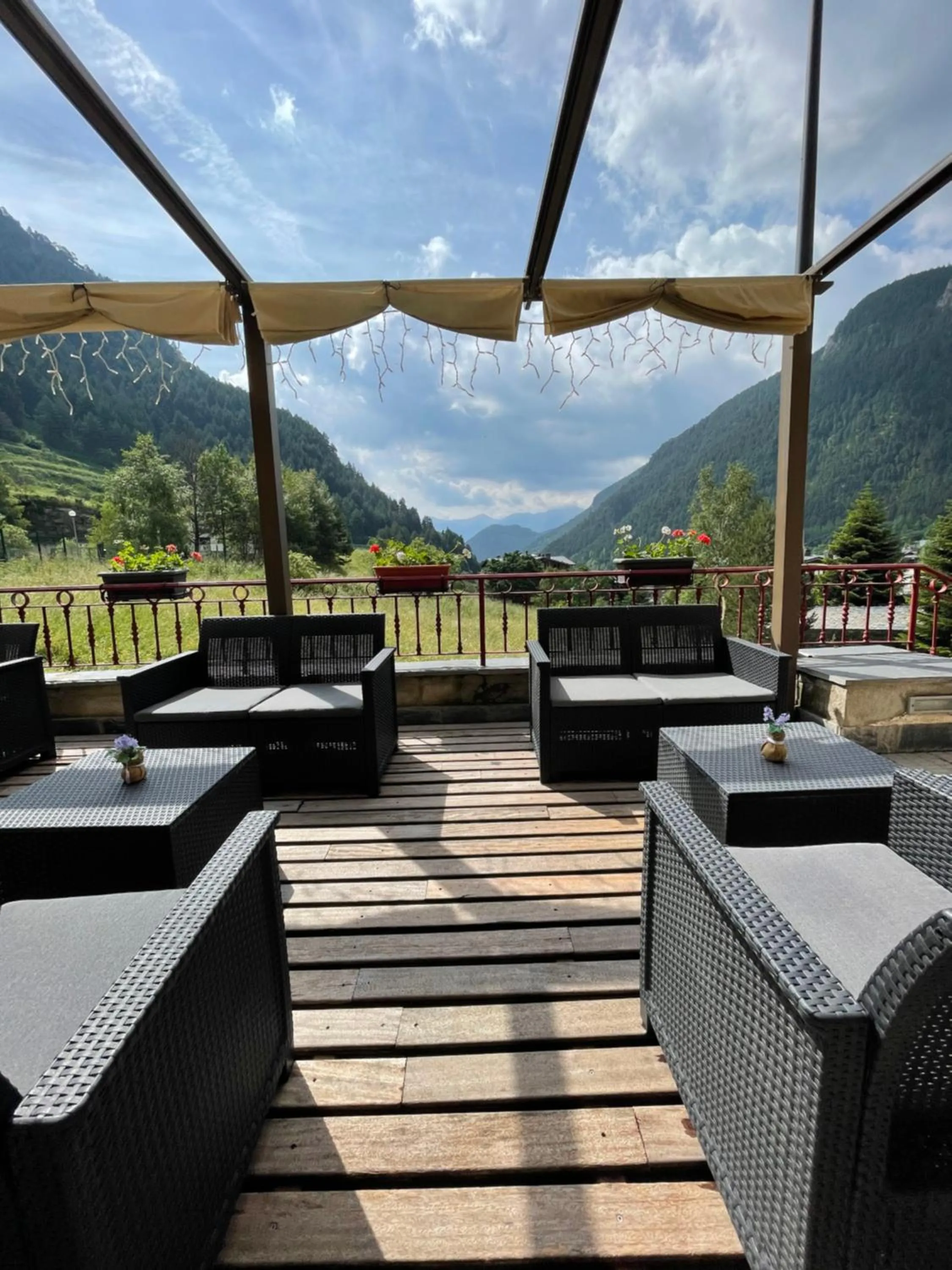 Balcony/Terrace in Aparthotel Sant Andreu