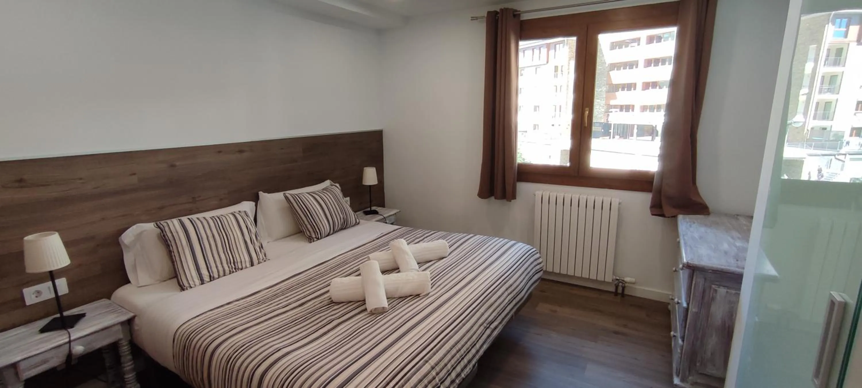 Bed in Aparthotel Sant Andreu