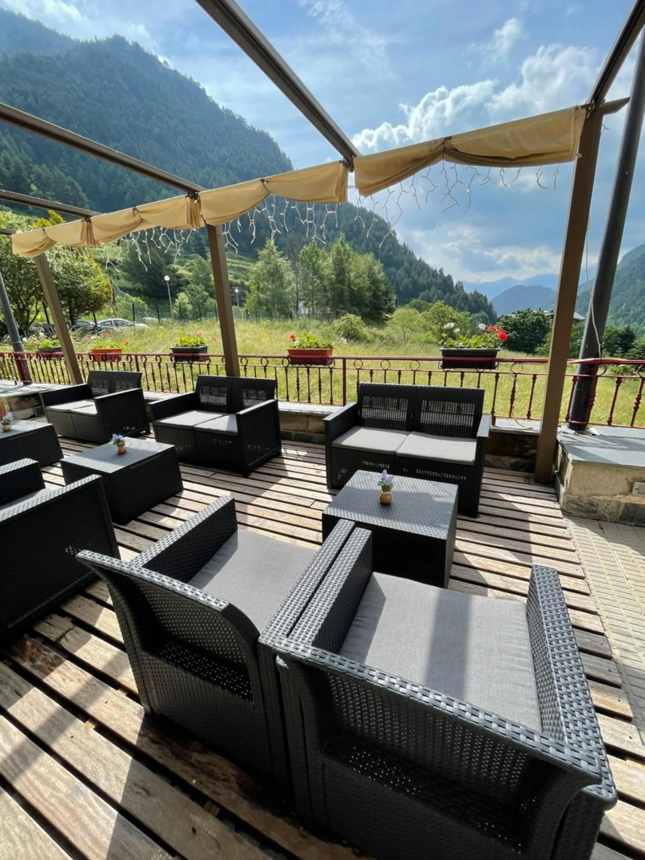 Balcony/Terrace in Aparthotel Sant Andreu