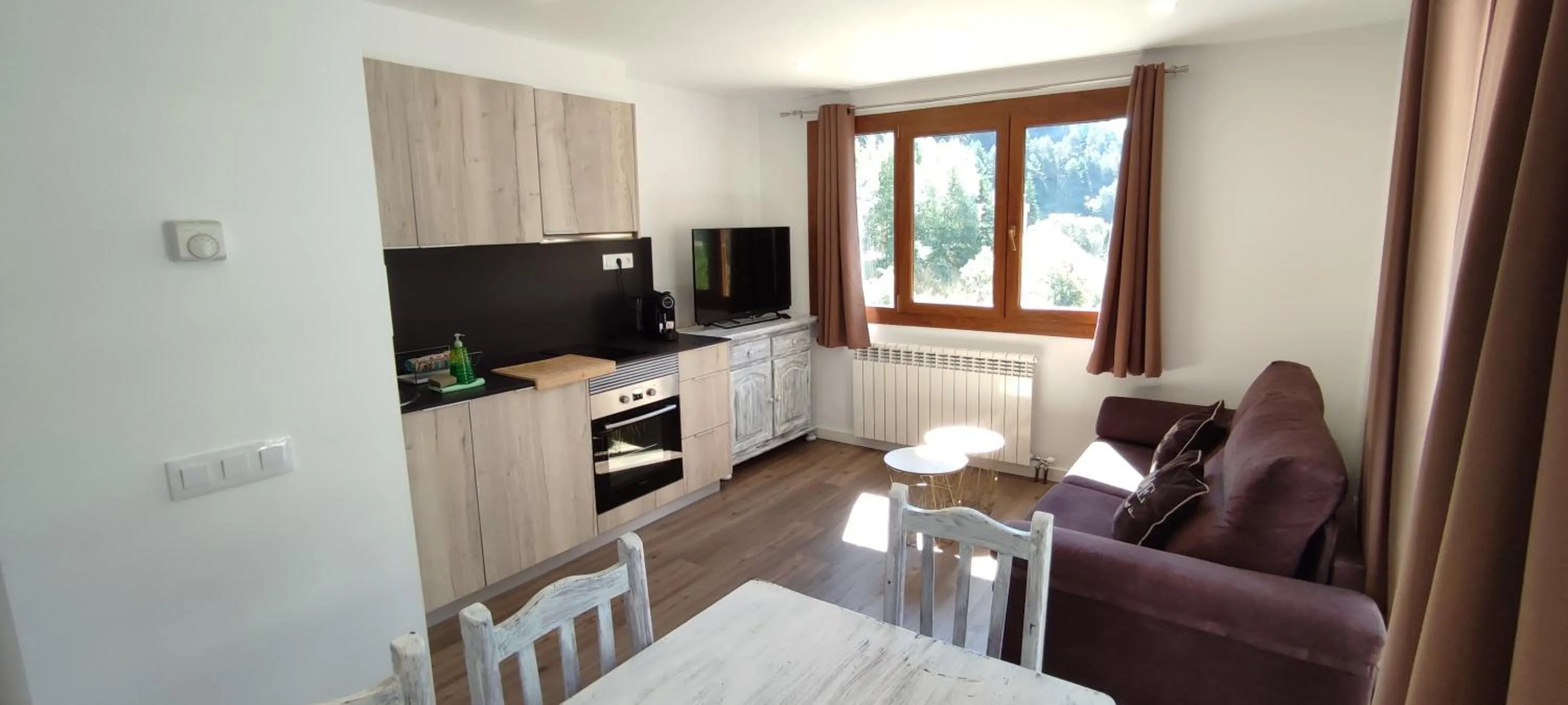 Living room in Aparthotel Sant Andreu
