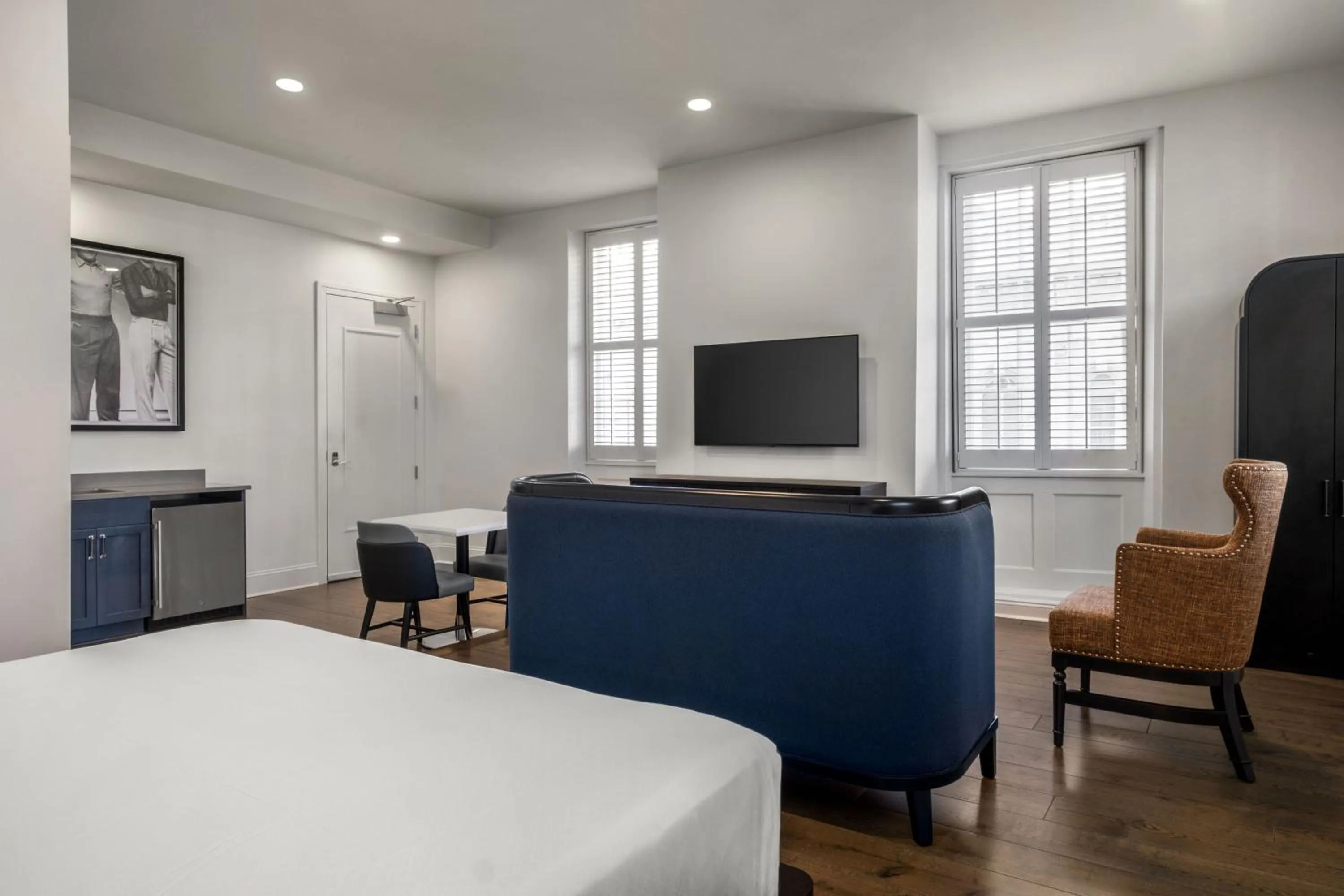 Bed in The Rubenstein Hotel