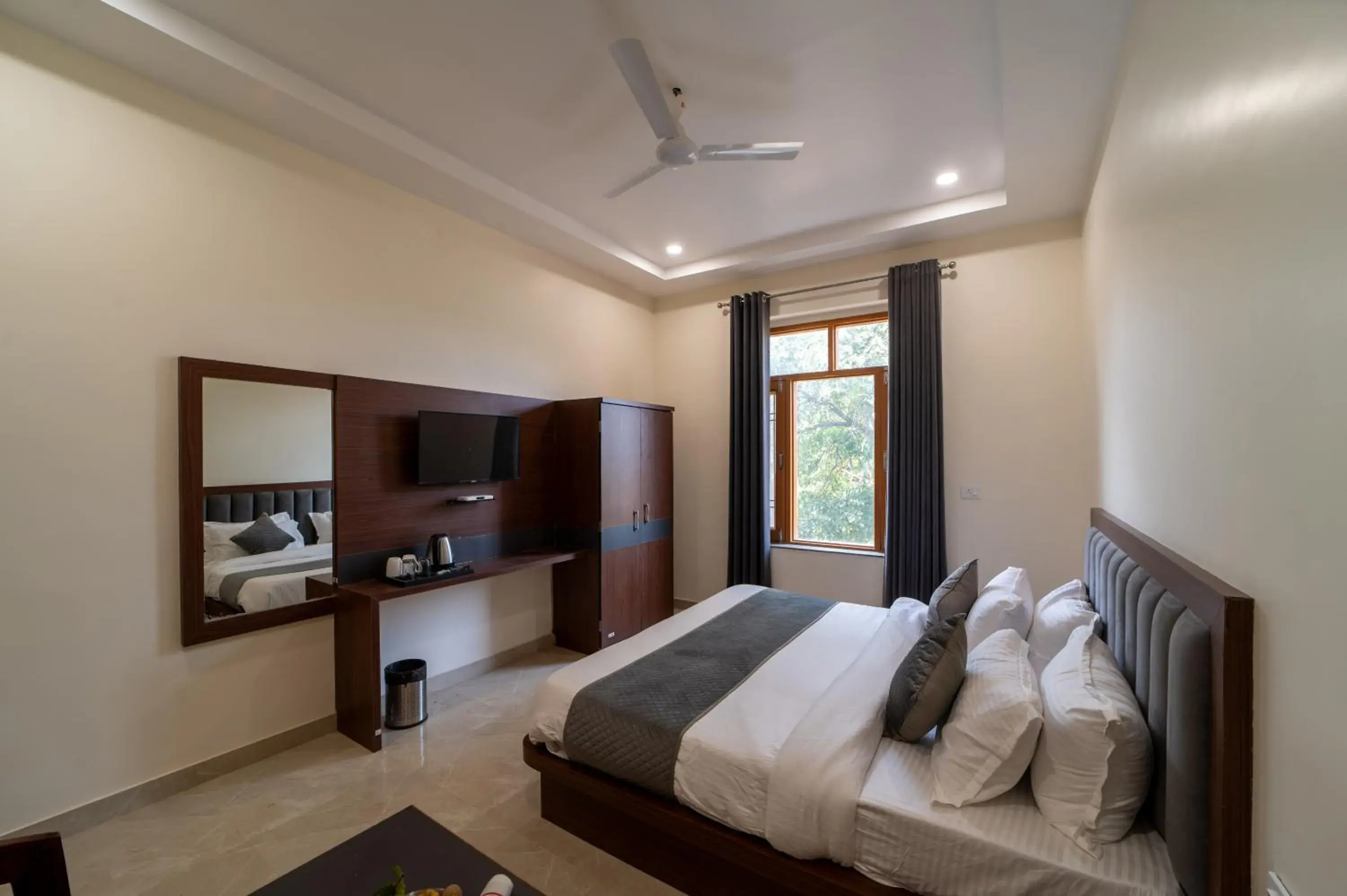 Bed in Joy Bagh Resort Pushkar Bed in Joy Bagh Resort Pushkar