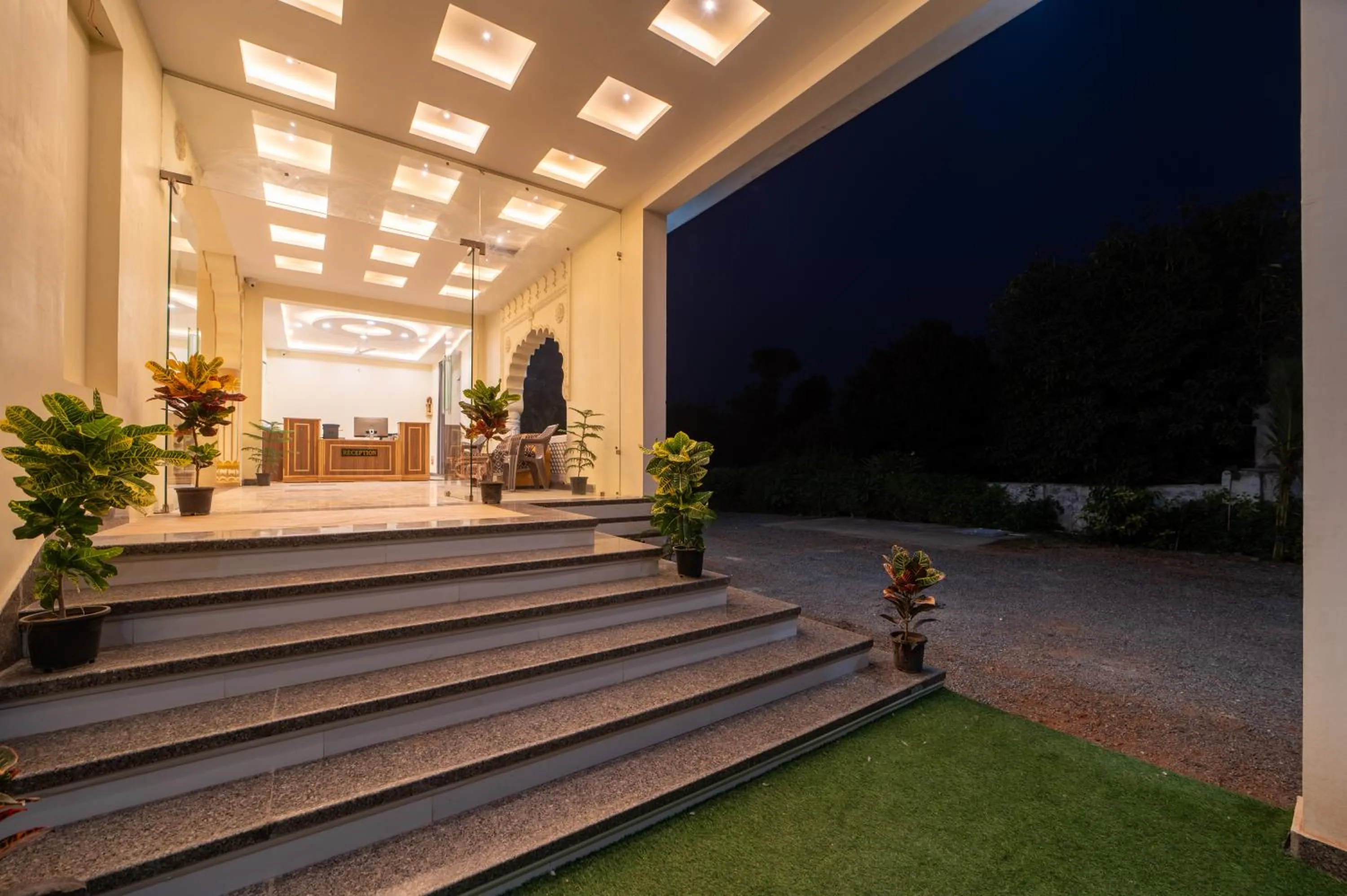 Facade/entrance in Joy Bagh Resort Pushkar