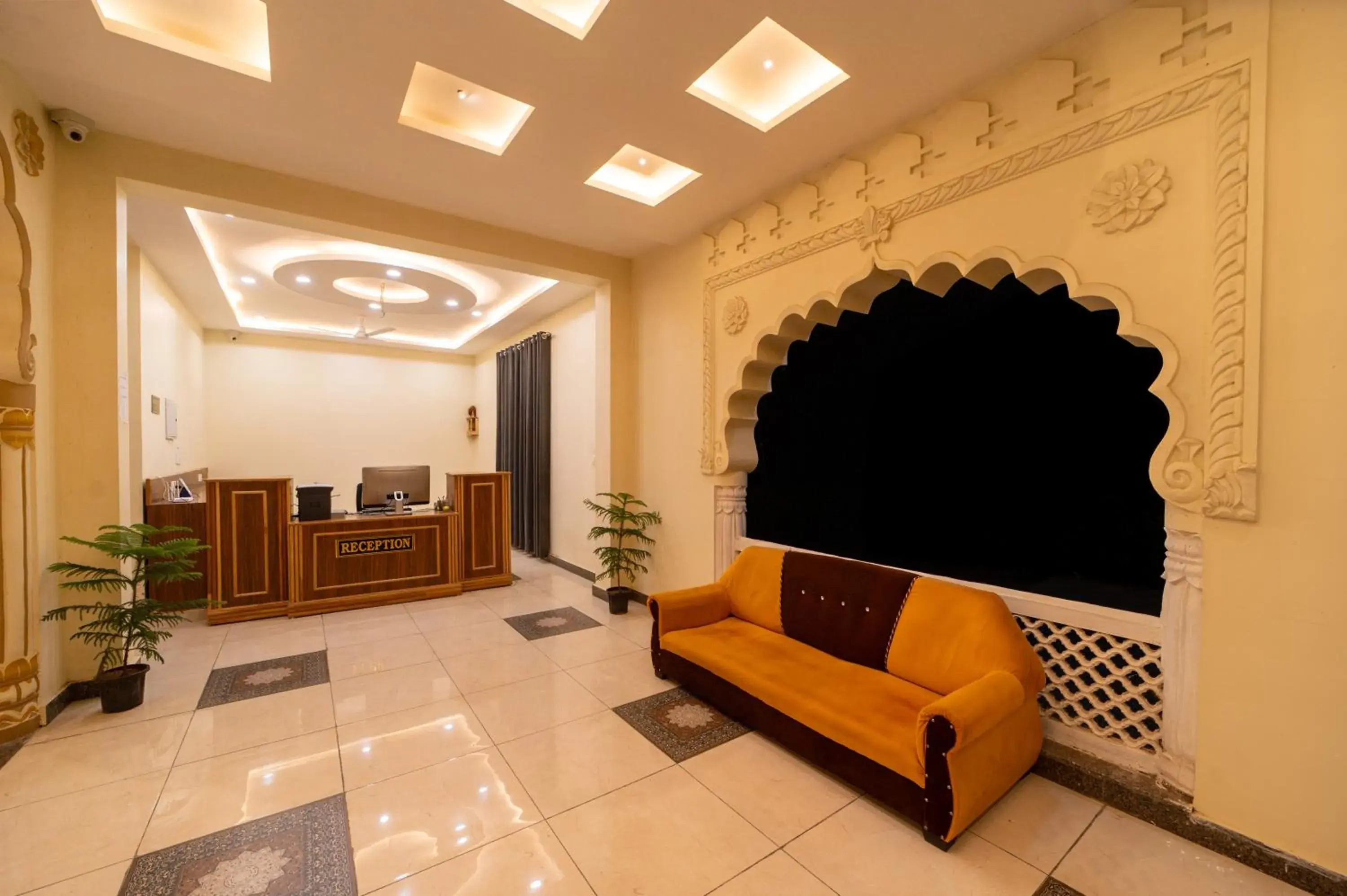 Lobby or reception in Joy Bagh Resort Pushkar Lobby or reception in Joy Bagh Resort Pushkar