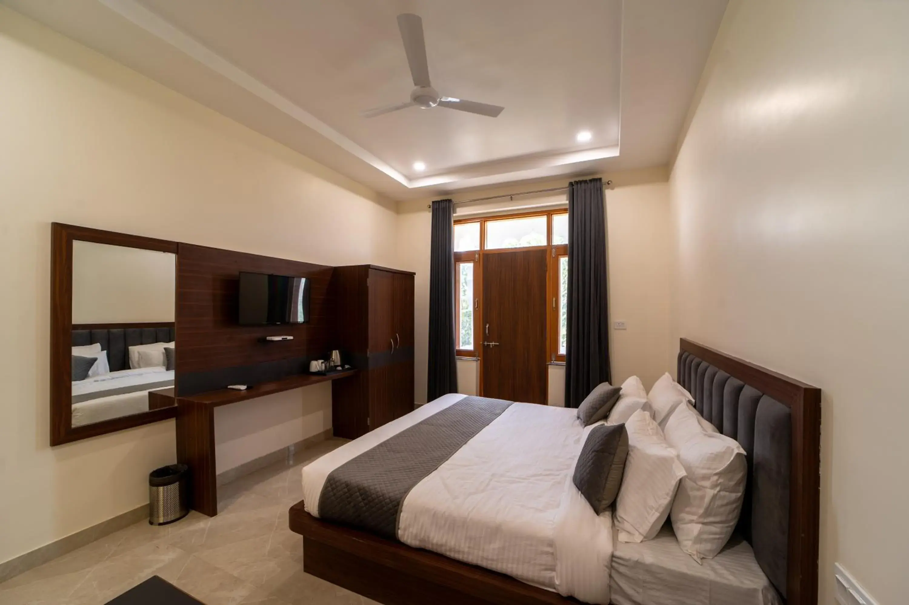 Bed in Joy Bagh Resort Pushkar Bed in Joy Bagh Resort Pushkar