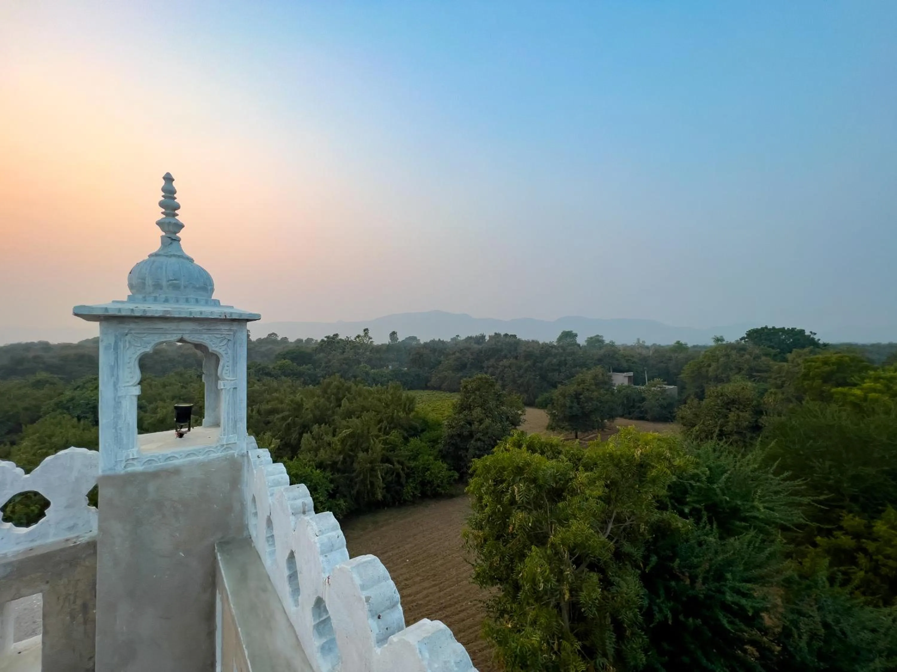 Natural landscape in Joy Bagh Resort Pushkar