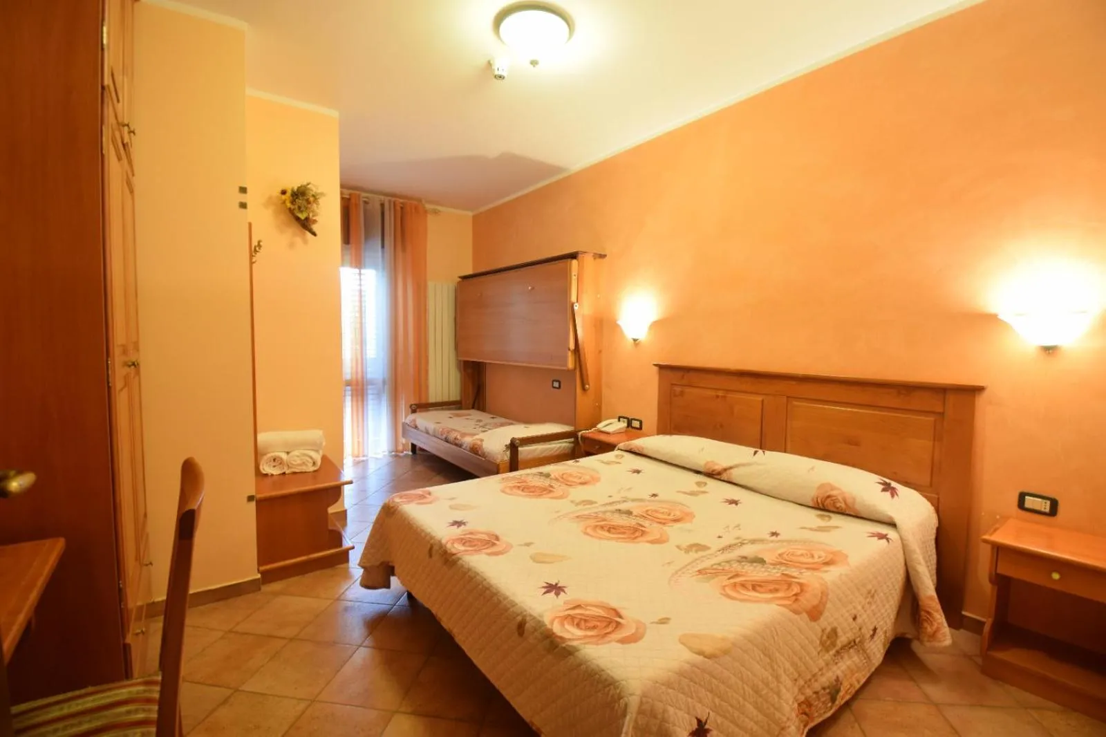 Bed in Hotel LA LOGGIA