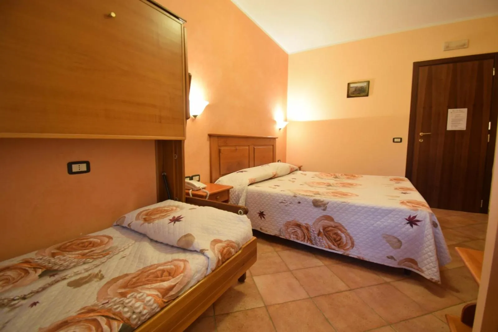 Bed in Hotel LA LOGGIA