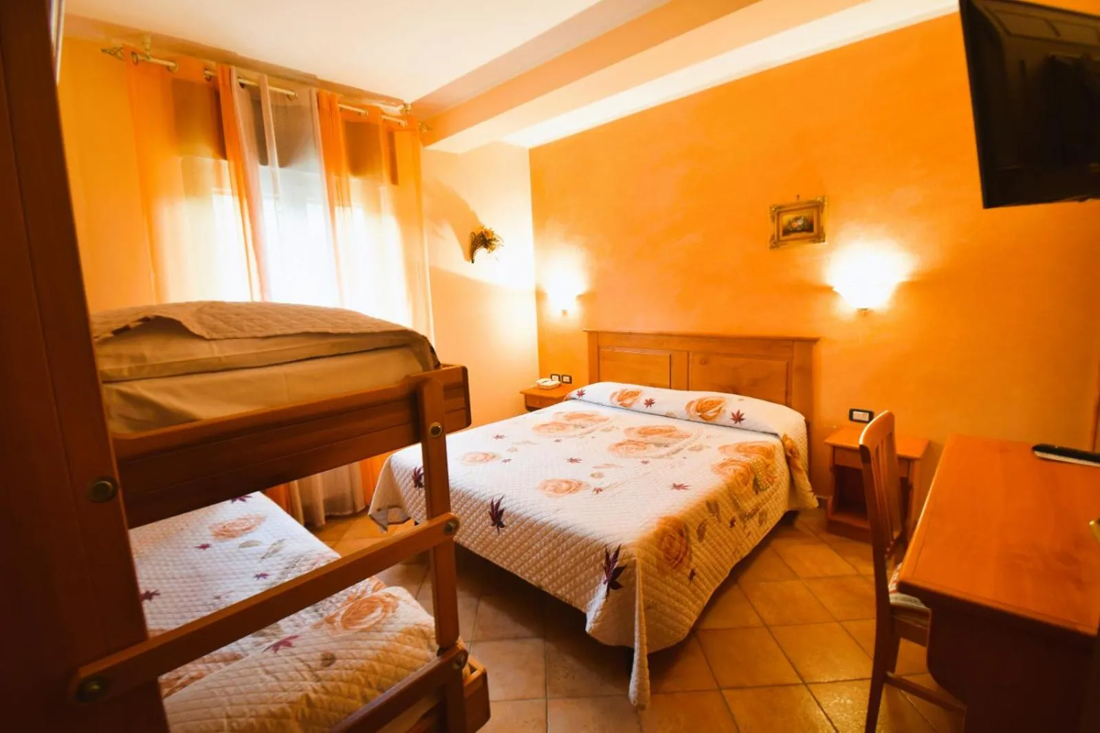 Bed in Hotel LA LOGGIA
