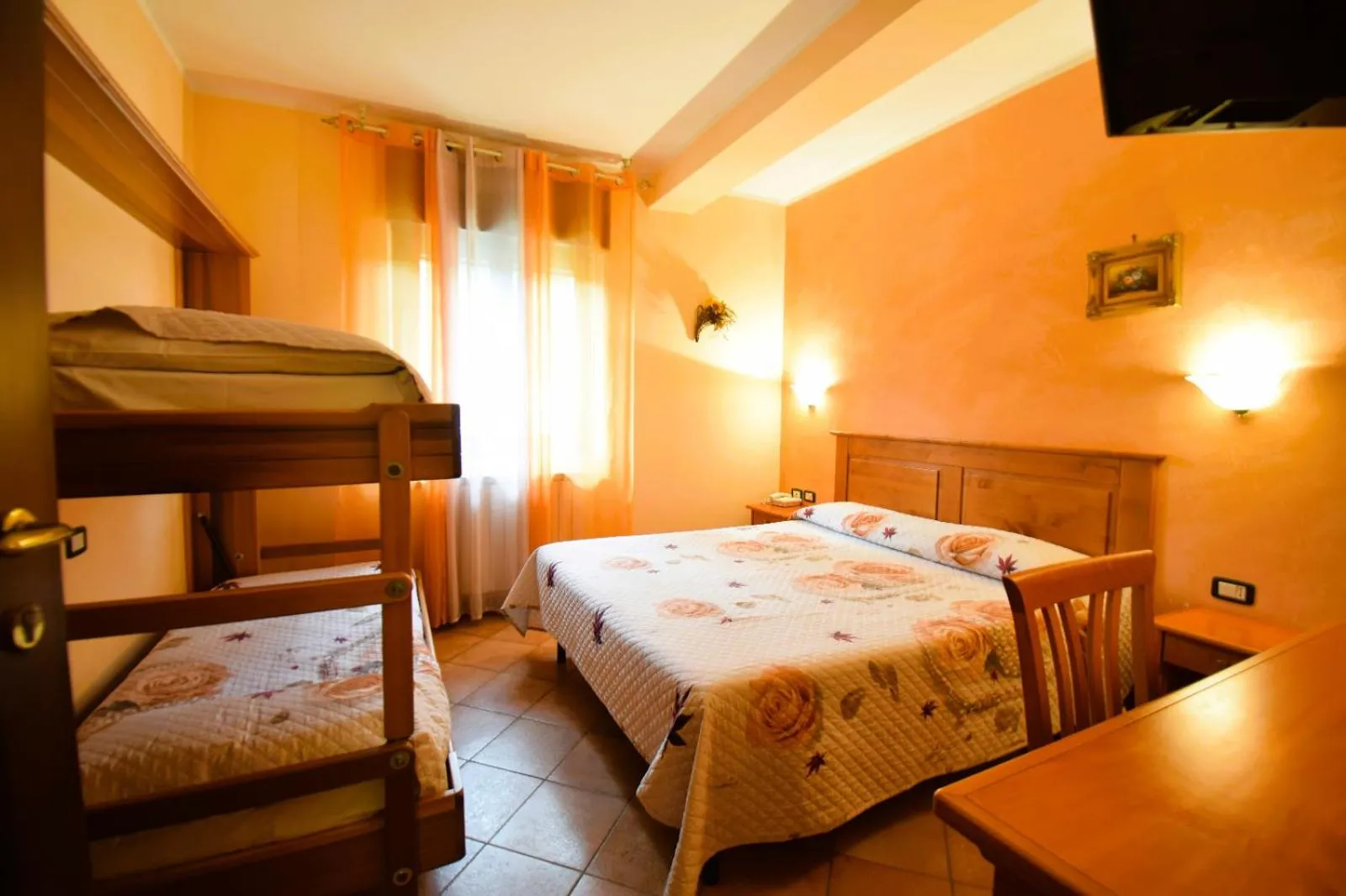 Bed in Hotel LA LOGGIA