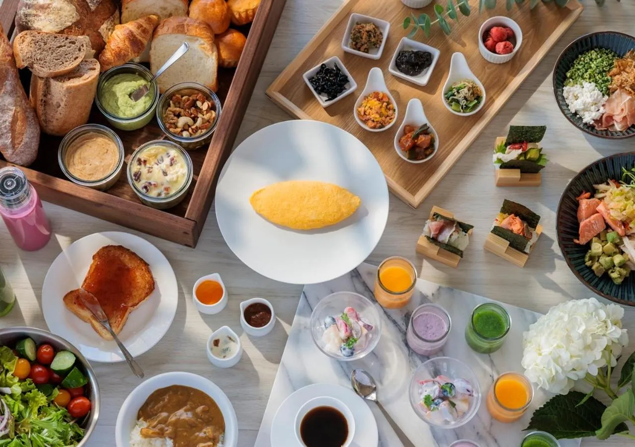 Breakfast in ANA Crowne Plaza Okayama by IHG