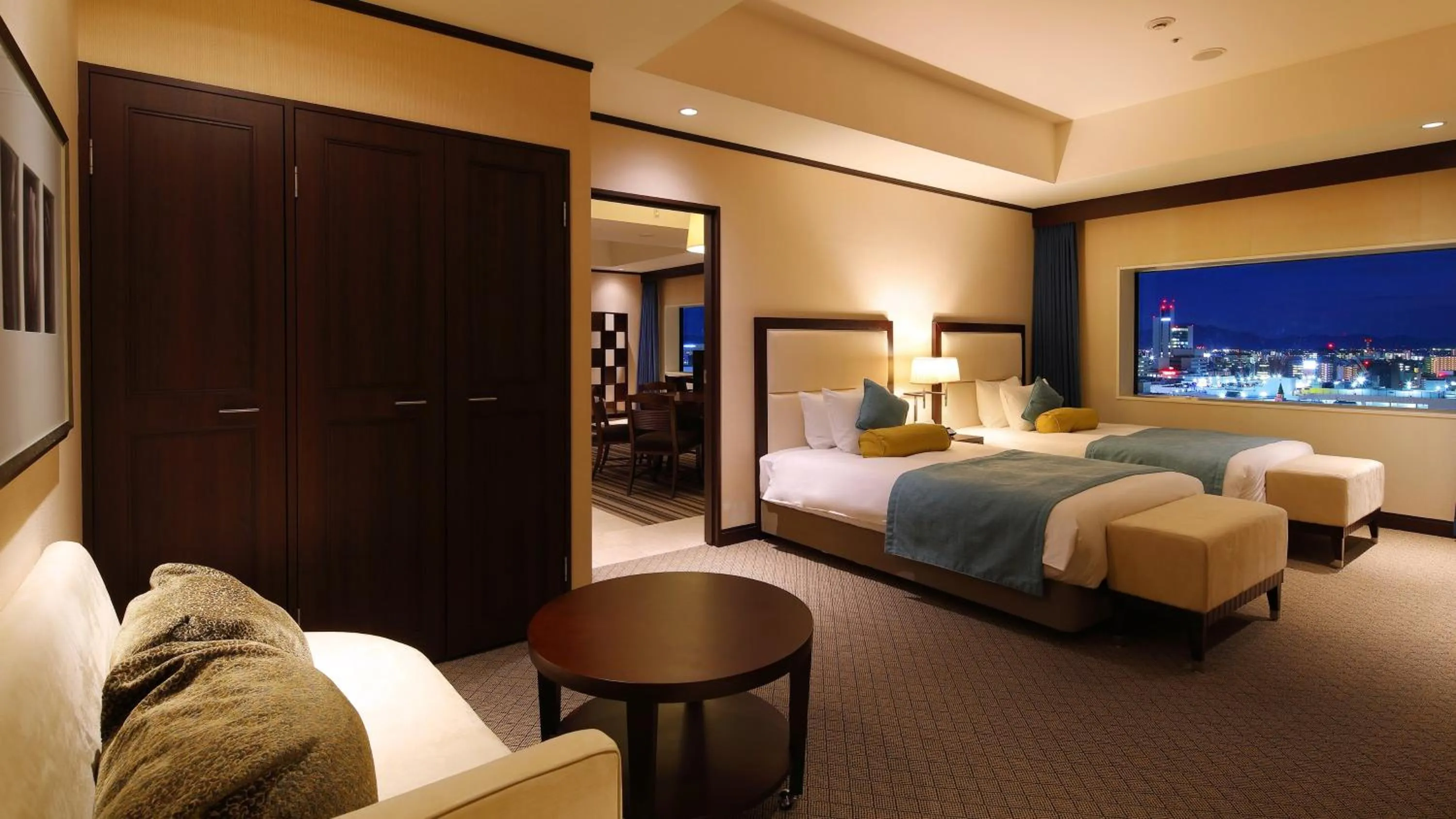 Photo of the whole room, Bed in ANA Crowne Plaza Okayama by IHG
