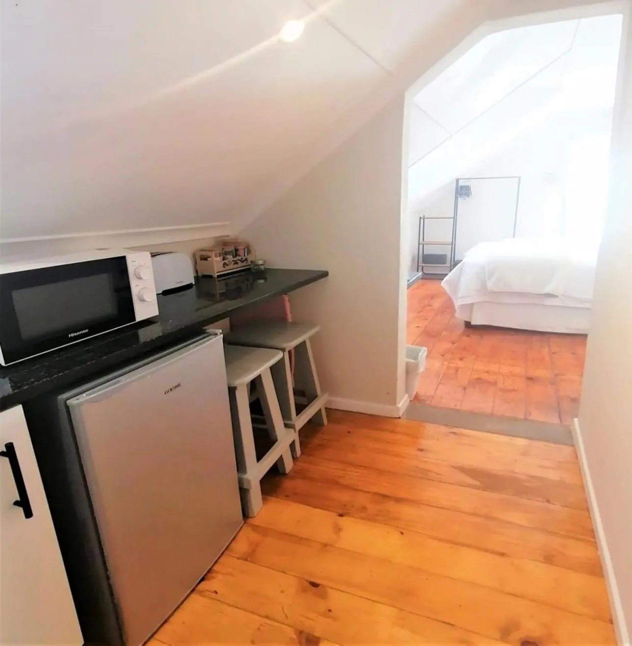 Kitchen or kitchenette, Bed in Gateside Guesthouse