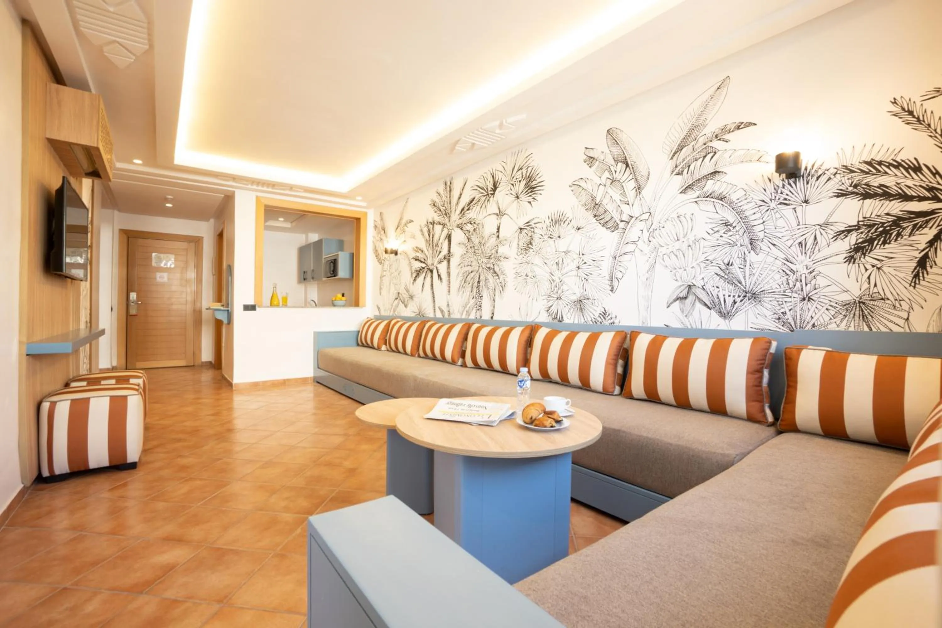 Living room in Atlantic Palm Beach