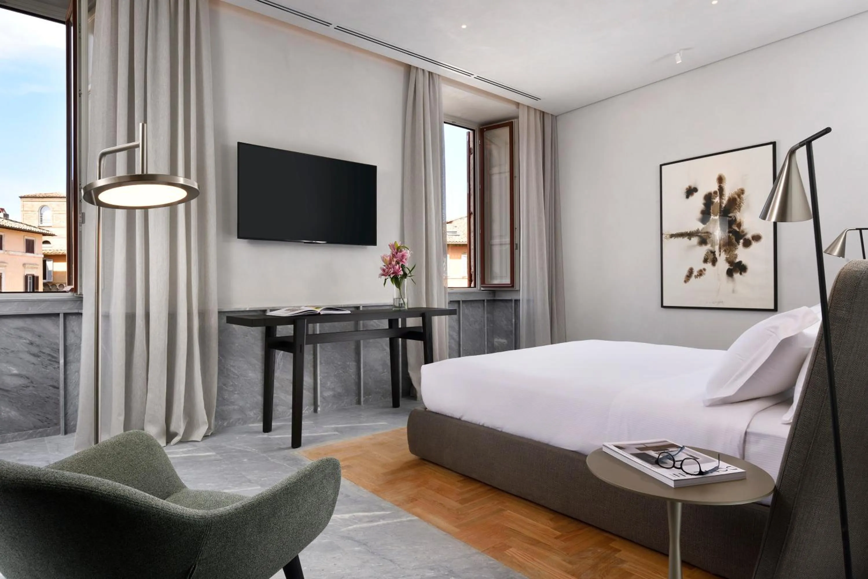 Photo of the whole room, Bed in The Bank - Locanda della Posta Dependance