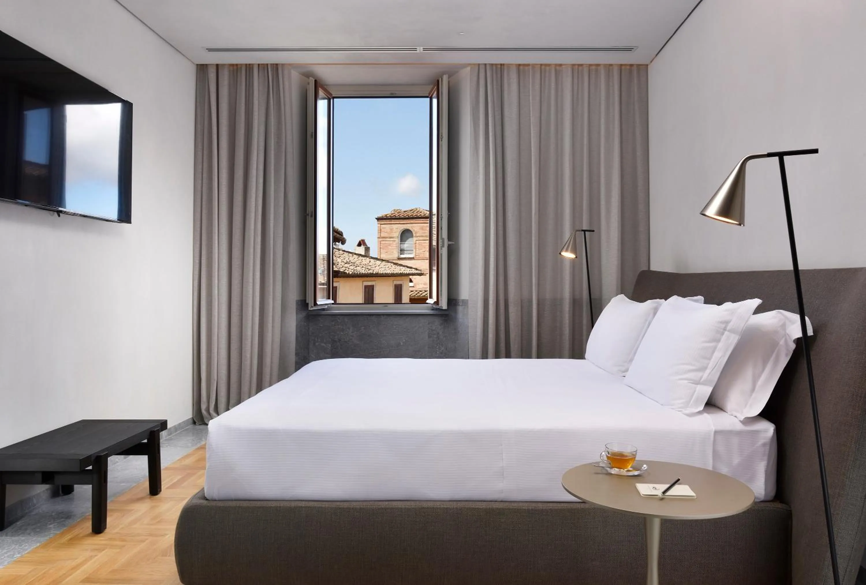 Bedroom, Bed in The Bank - Locanda della Posta Dependance