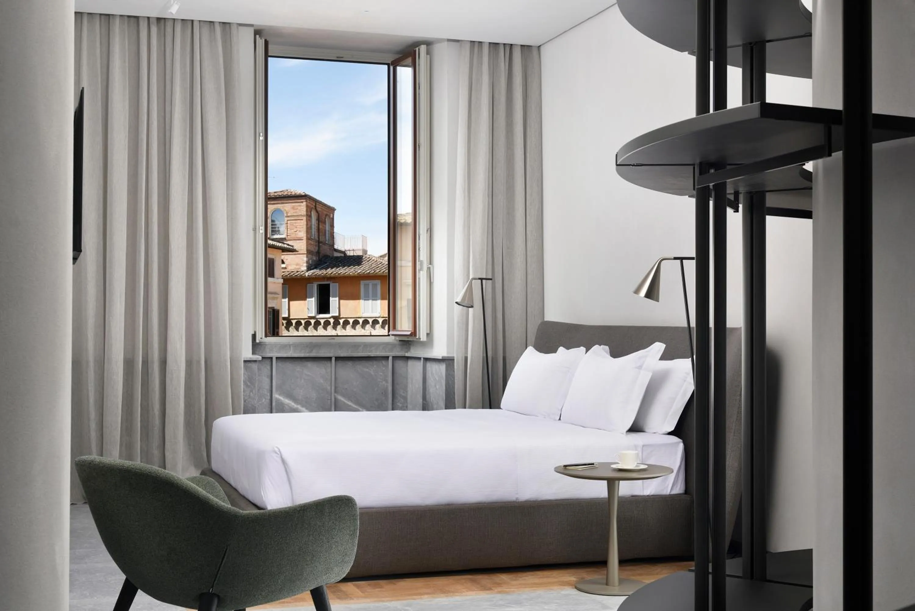 Bedroom, Bed in The Bank - Locanda della Posta Dependance