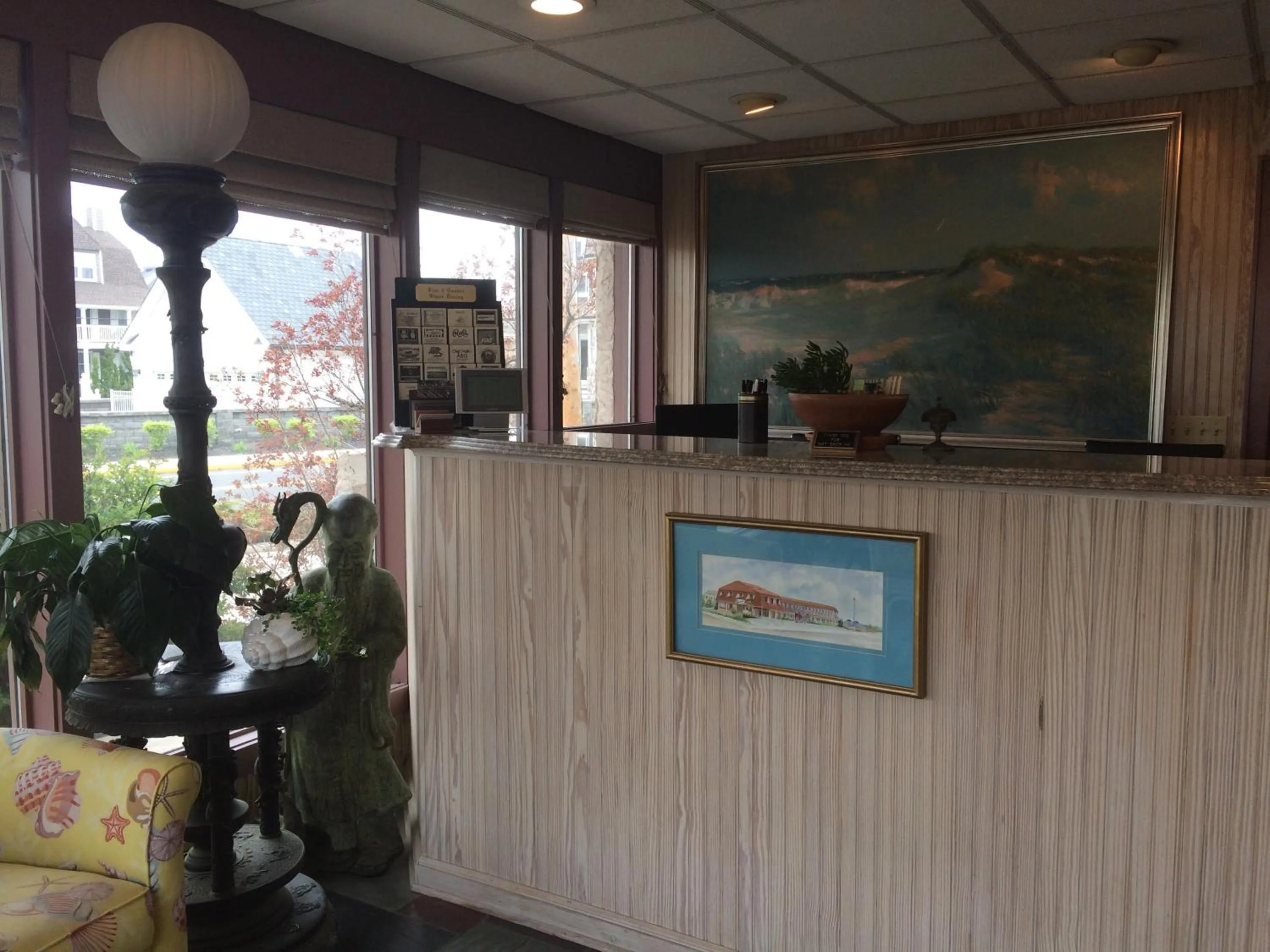 Lobby or reception in Windswept Motel
