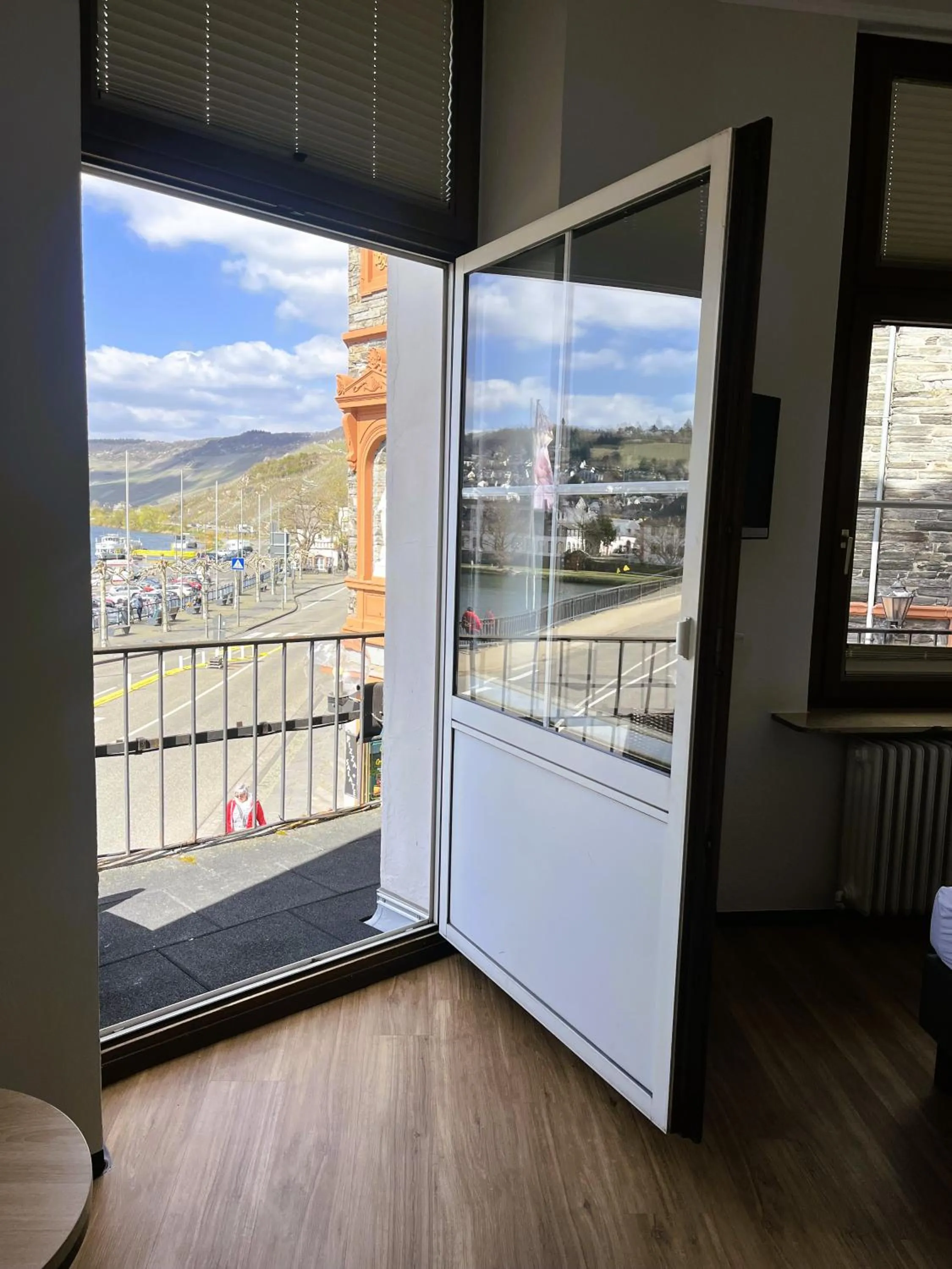 View (from property/room) in Moselhotel Römischer Kaiser