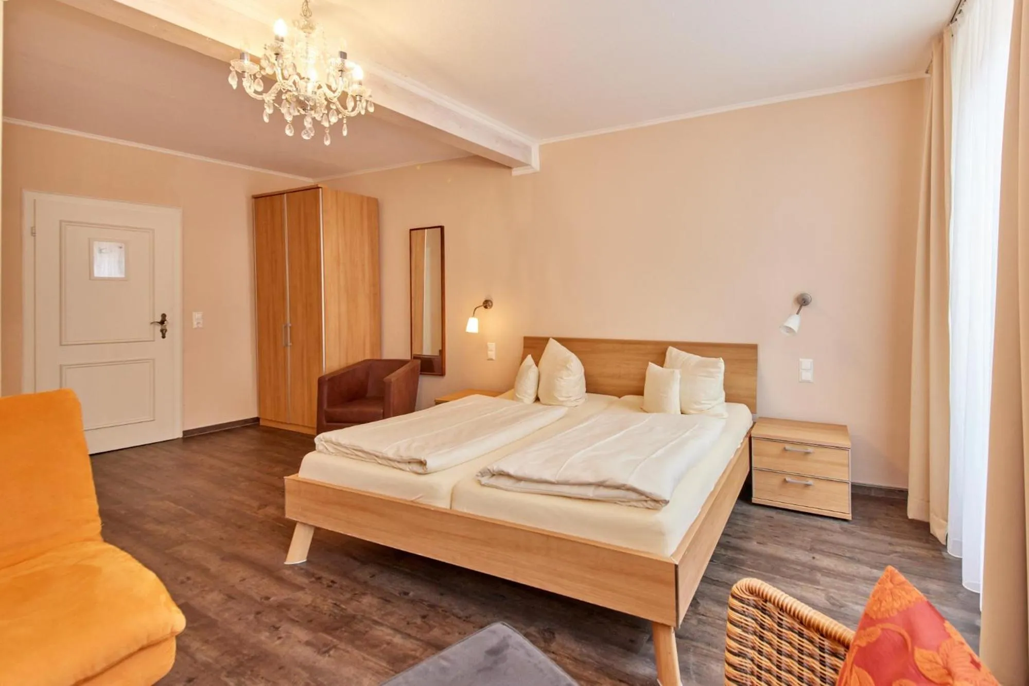 Bed in Moselhotel Römischer Kaiser