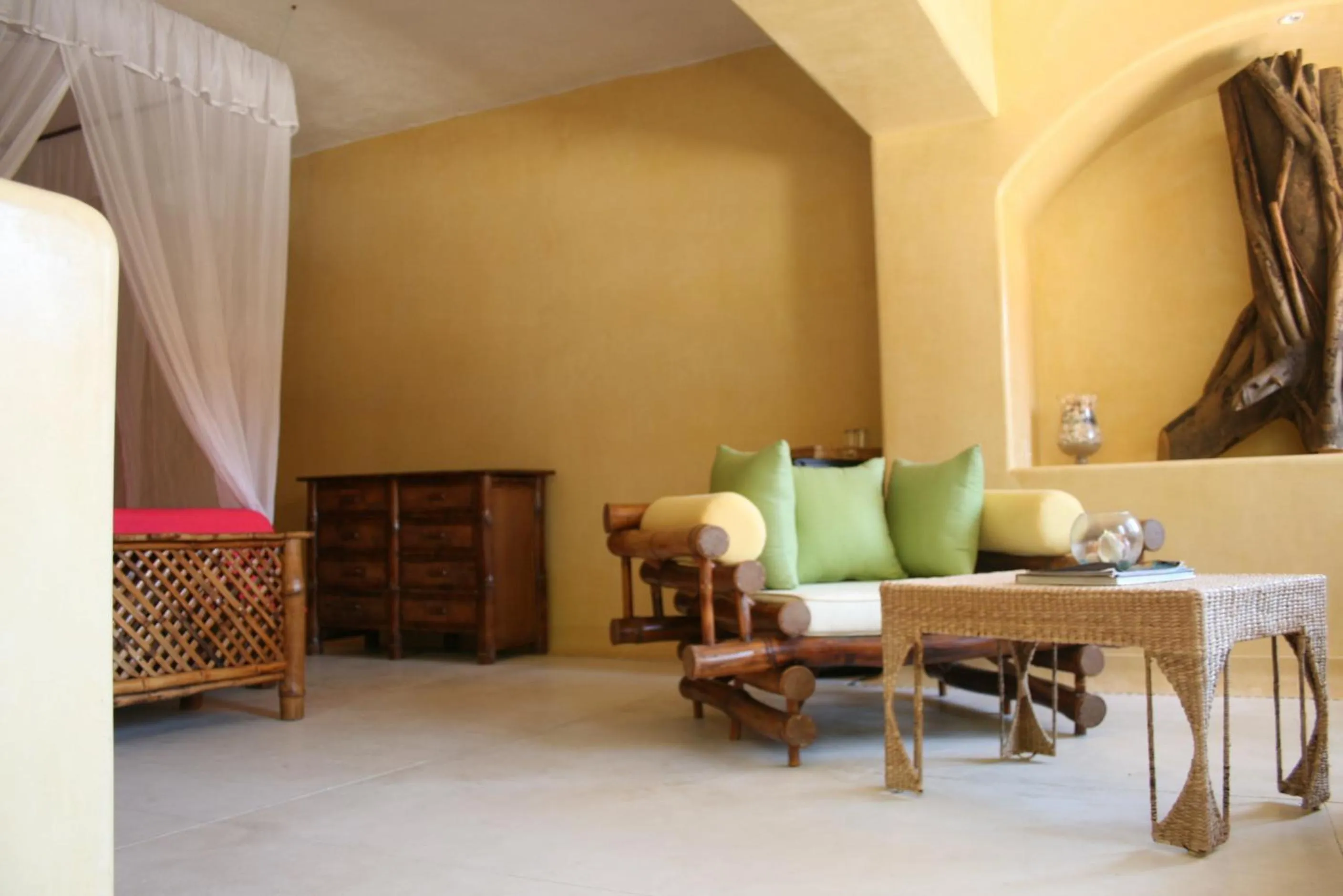 Living room in Casa Kaukan