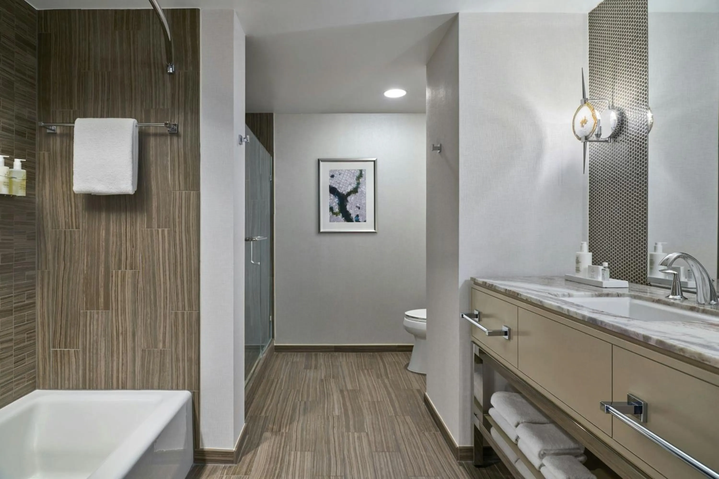 Bathroom in JW Marriott Austin