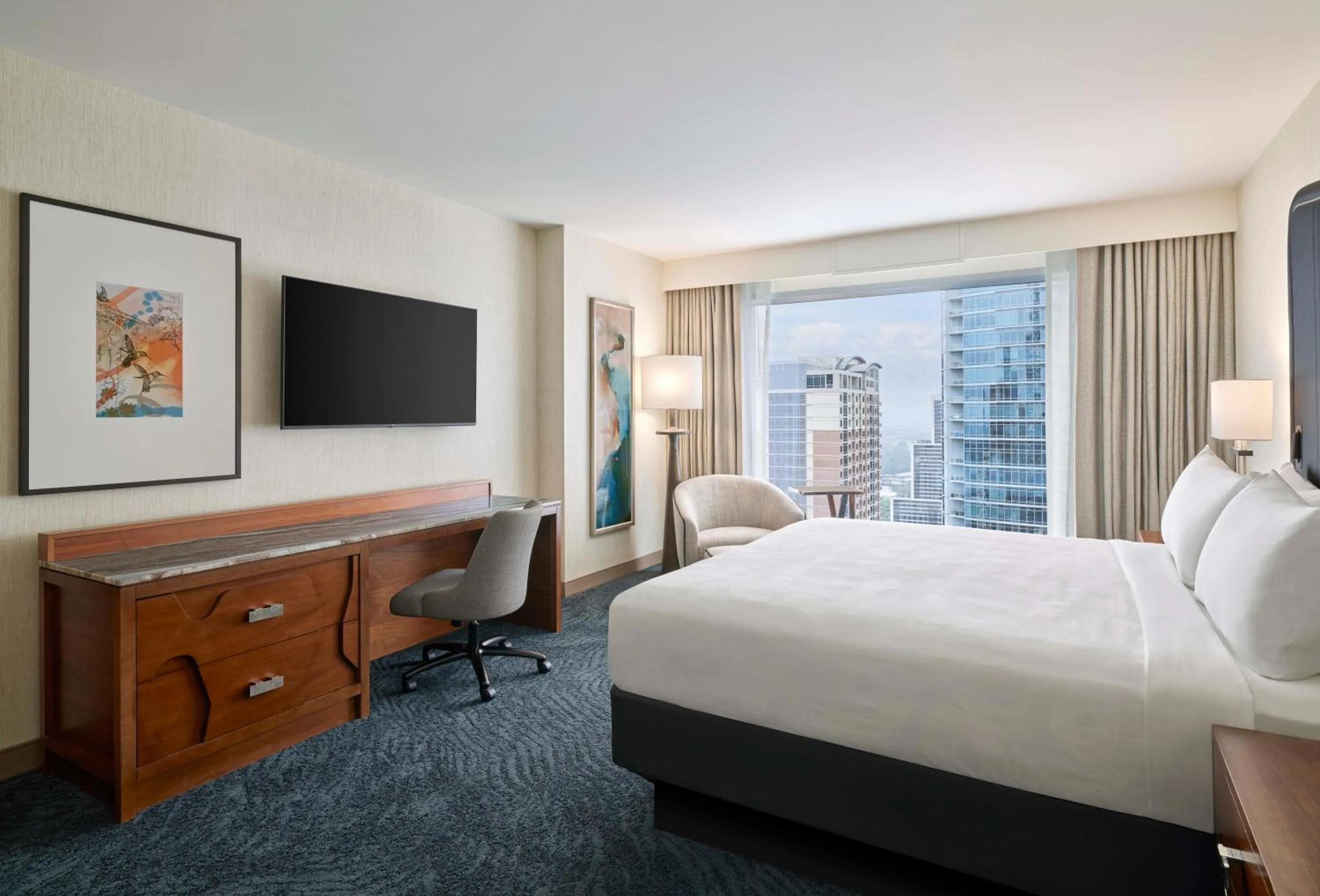 Bed in JW Marriott Austin