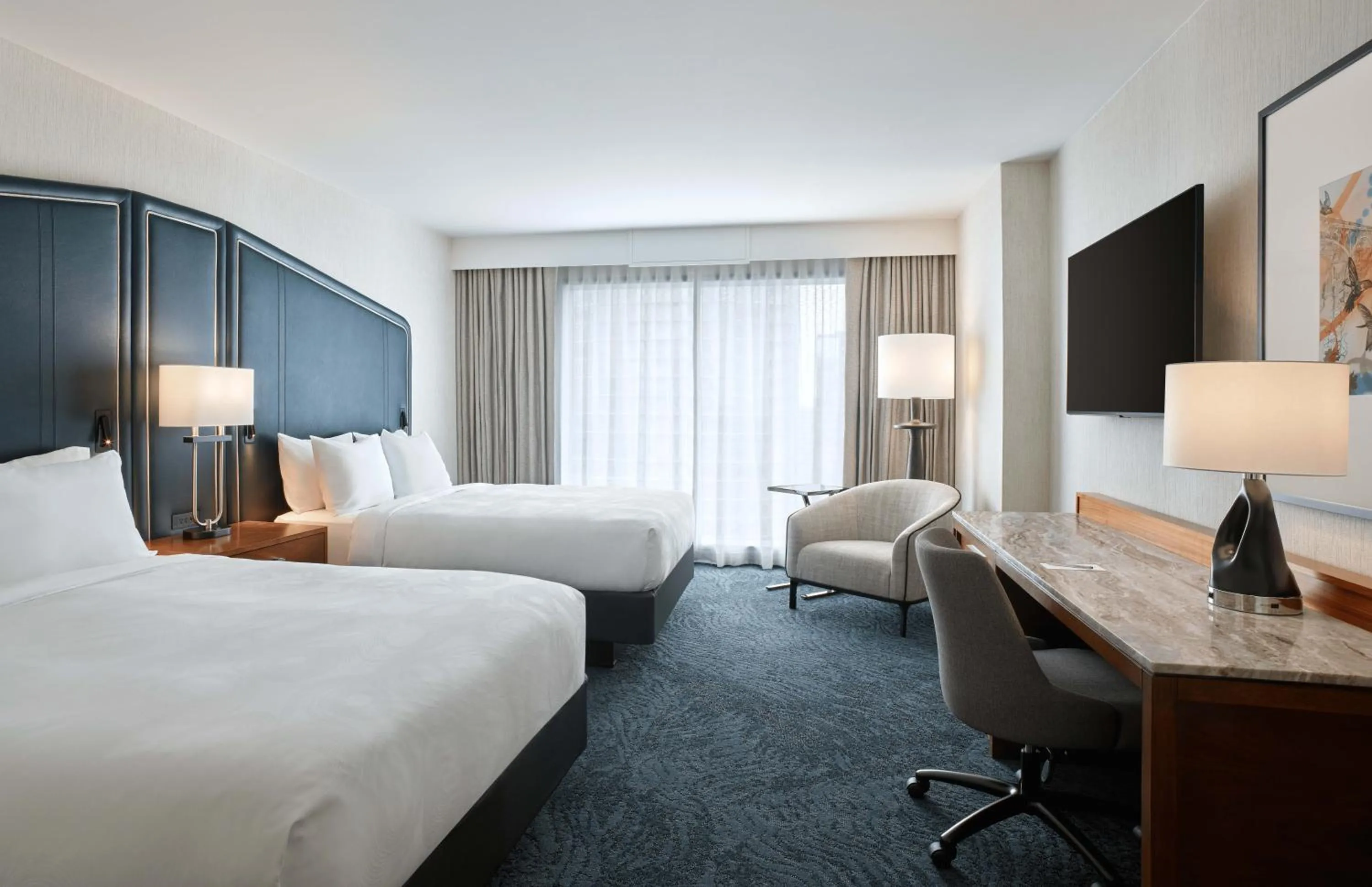 Bed in JW Marriott Austin