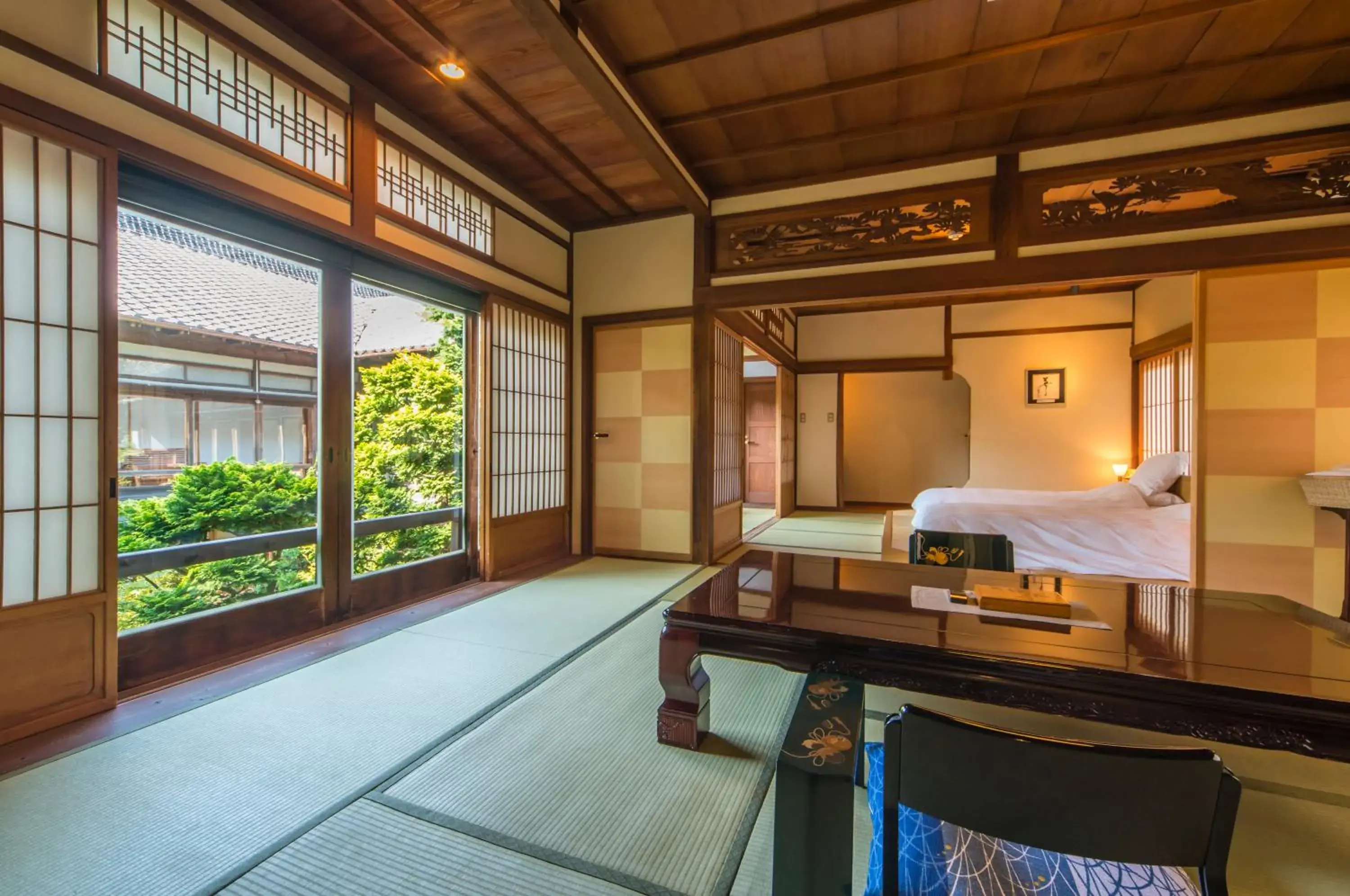 Photo of the whole room, Bed in Kakujoro Photo of the whole room, Bed in Kakujoro