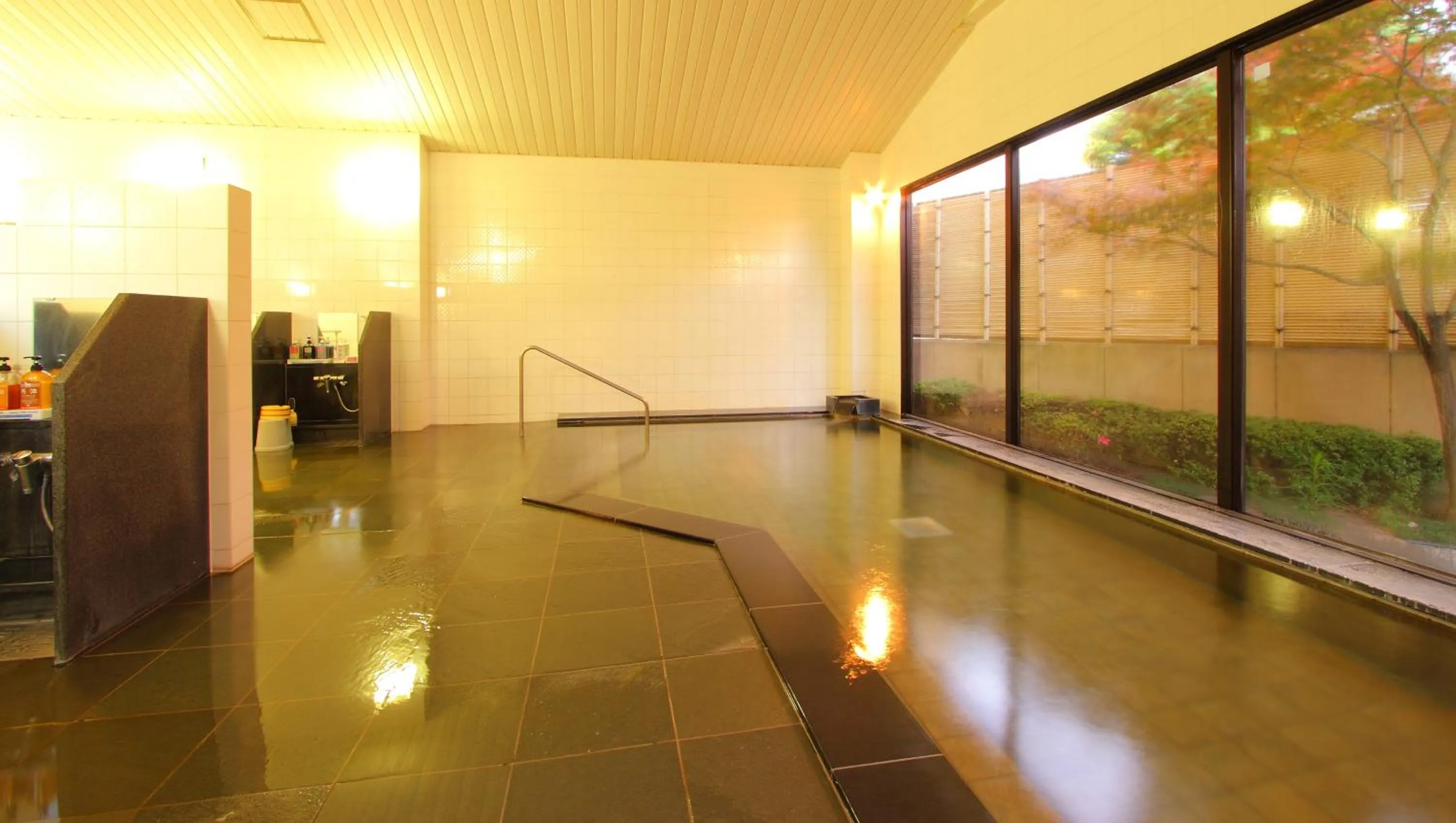 Hot Spring Bath in Hotel Hana Isawa