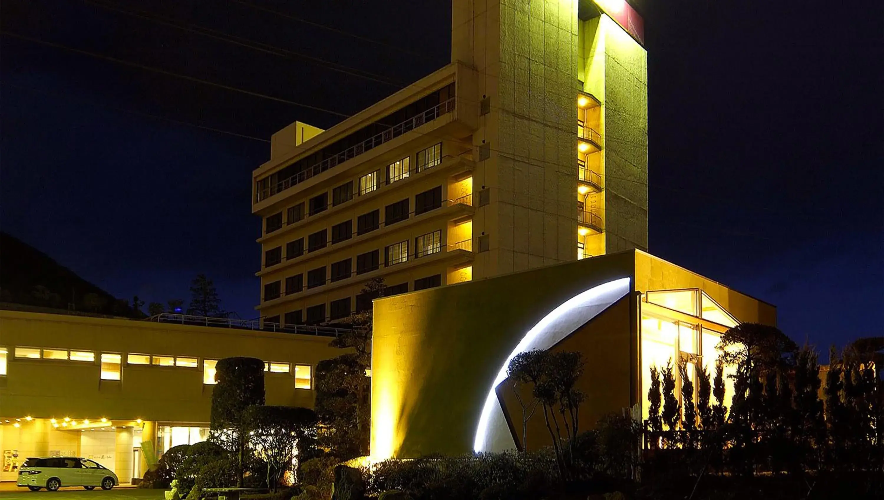 Facade/entrance in Hotel Hana Isawa Facade/entrance in Hotel Hana Isawa