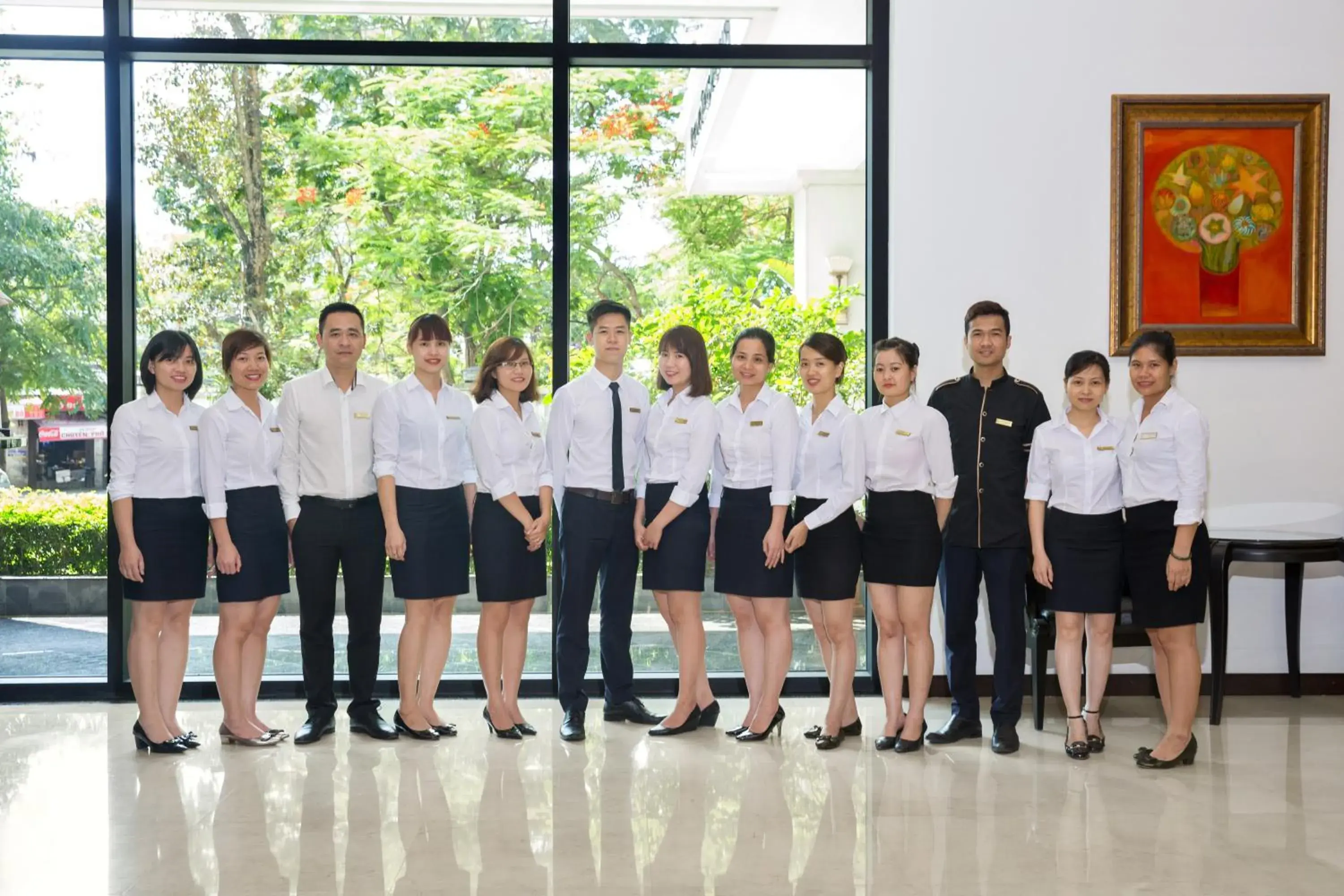 Lobby or reception in Elegant Suites Westlake Lobby or reception in Elegant Suites Westlake