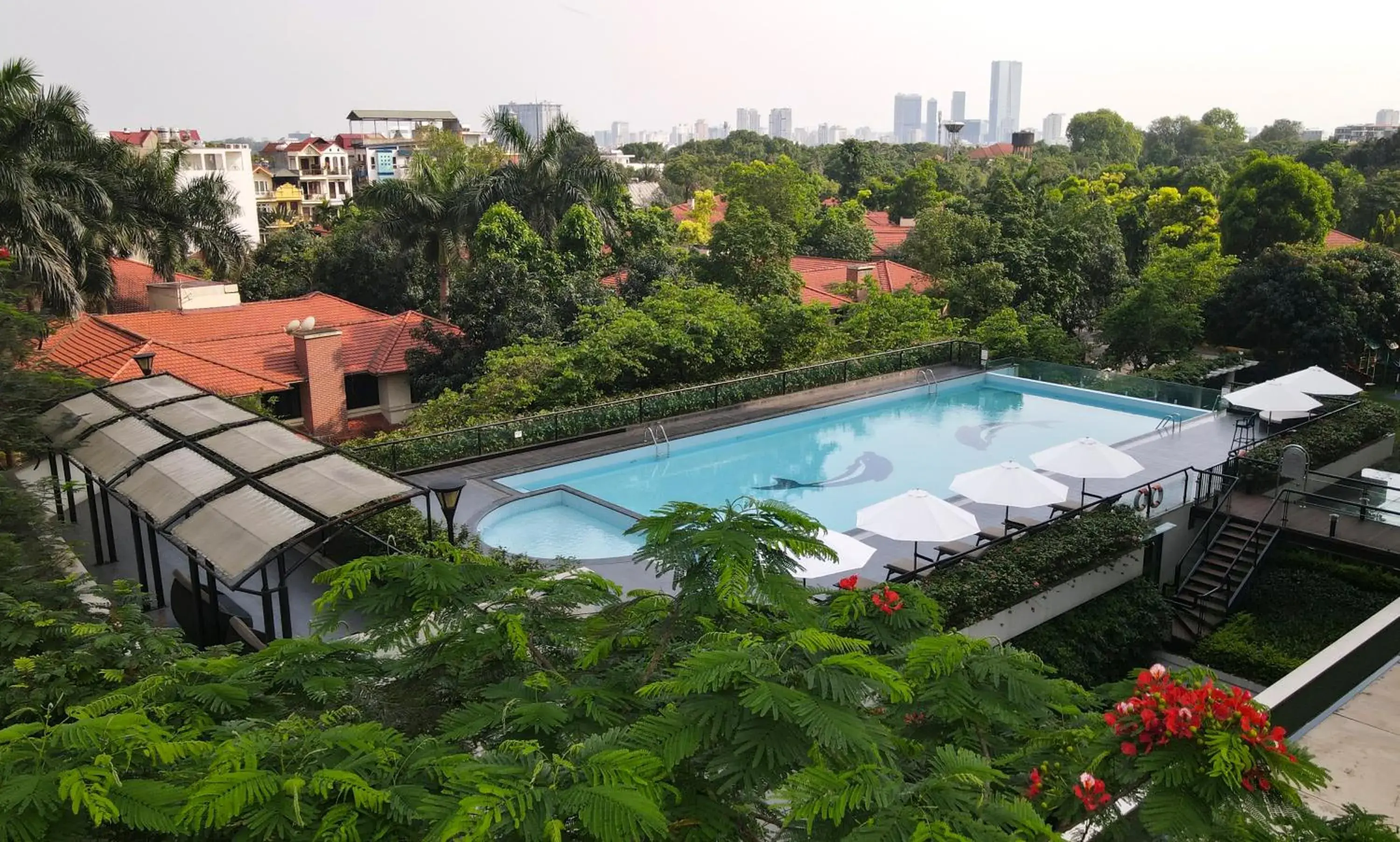 Property building in Elegant Suites Westlake Property building in Elegant Suites Westlake