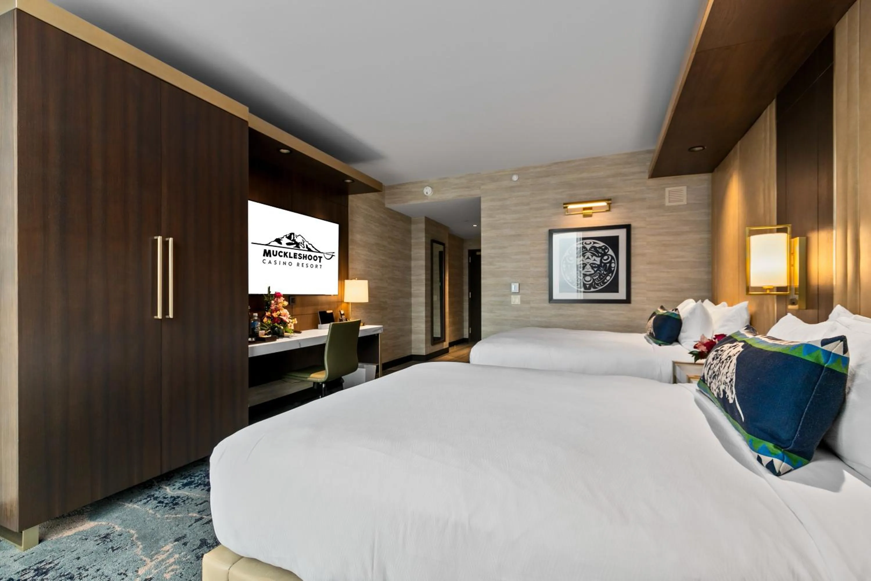 Deluxe Double Queen in Muckleshoot Casino Resort