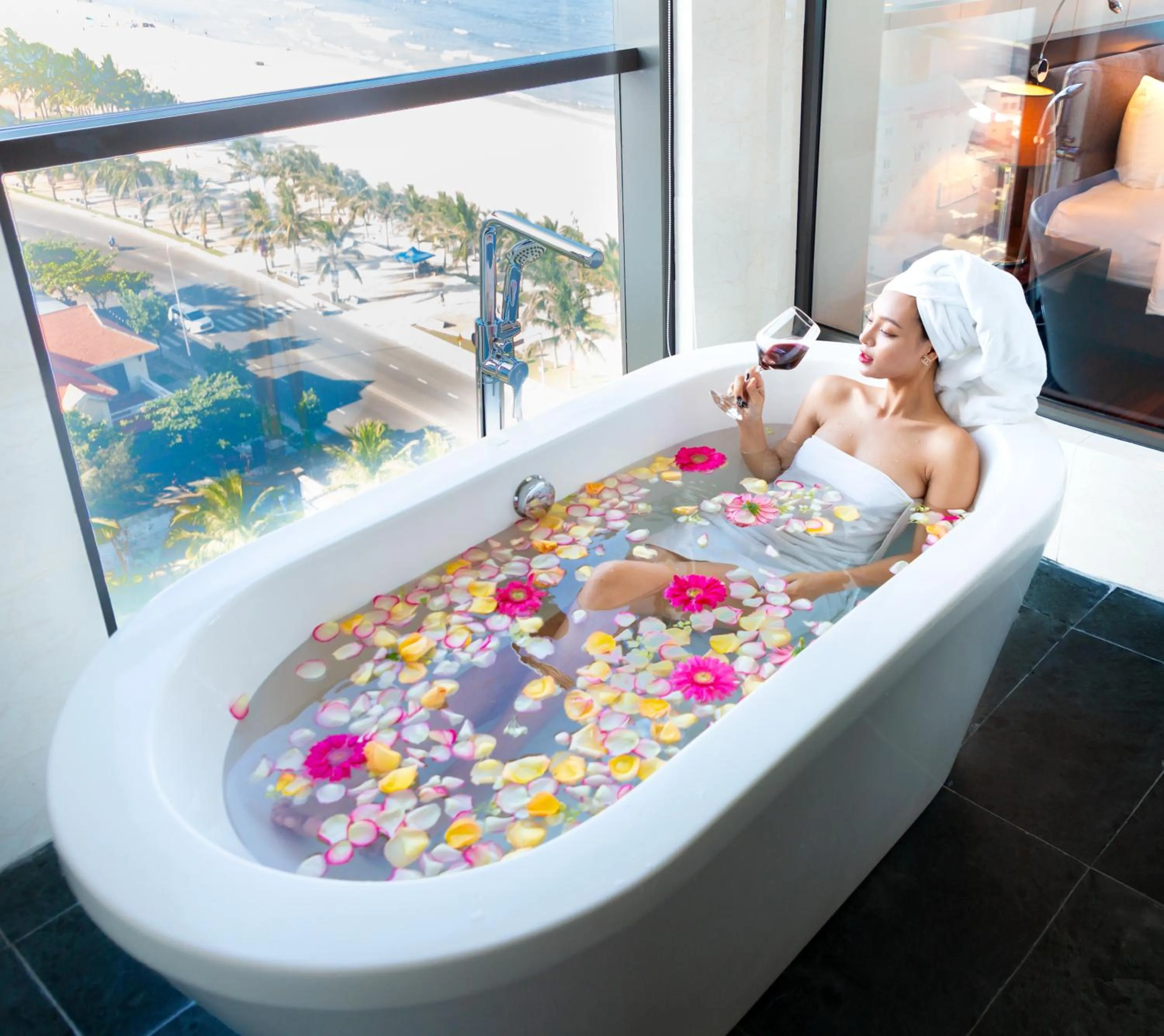 People in Grand Tourane Hotel Da Nang