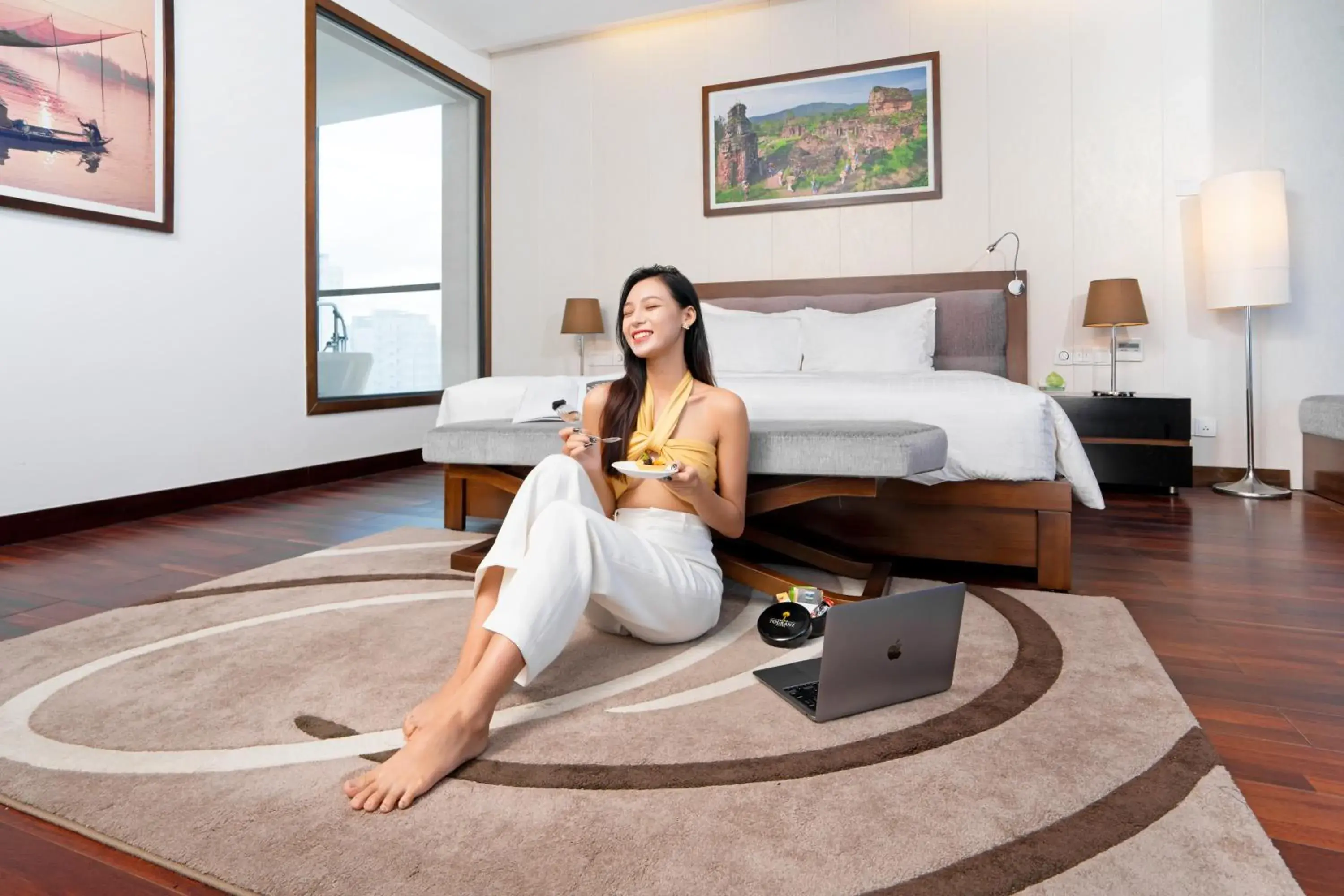 Bed in Grand Tourane Hotel Da Nang Bed in Grand Tourane Hotel Da Nang