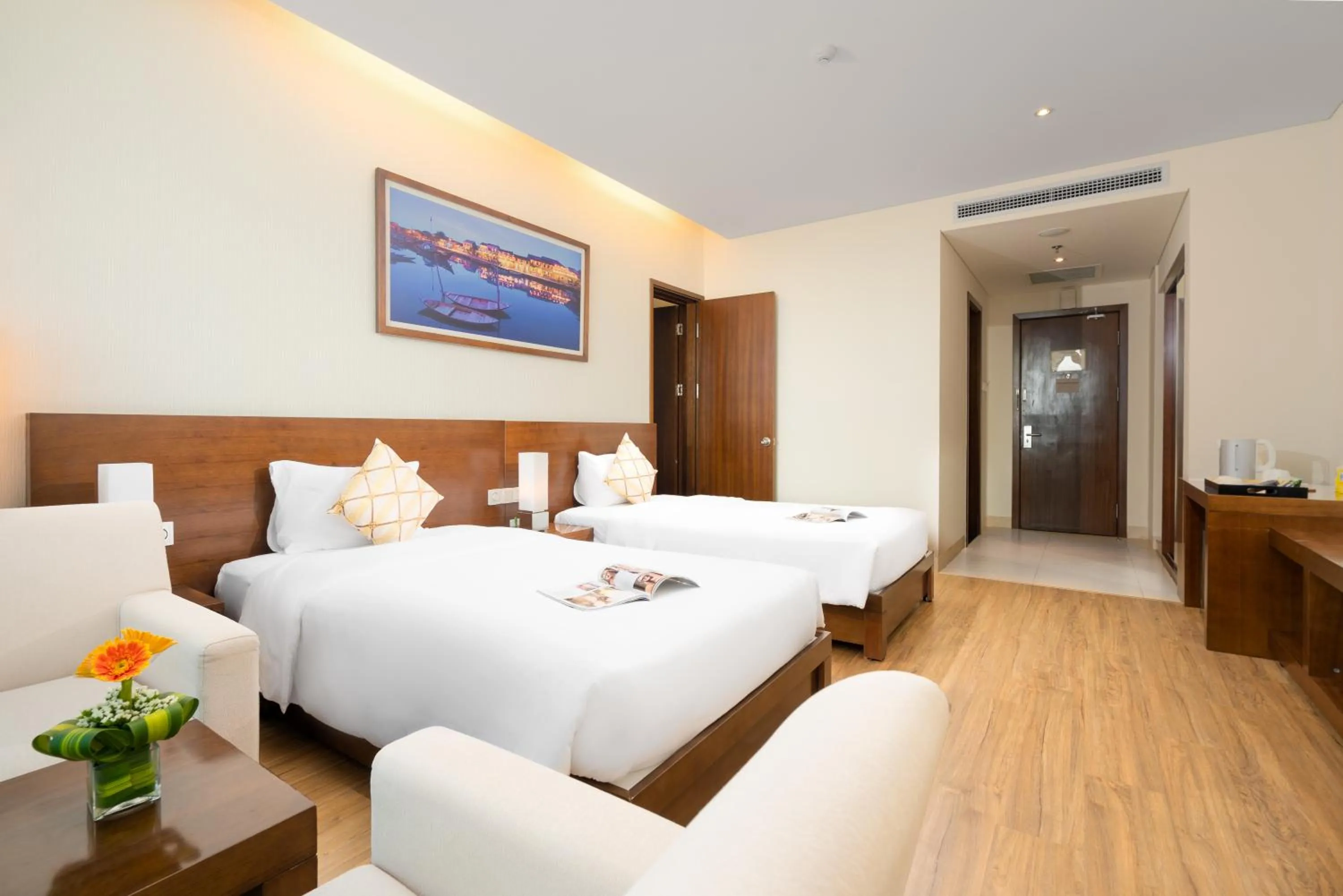 Superior City Twin with Afternoon Tea Offer in Grand Tourane Hotel Da Nang