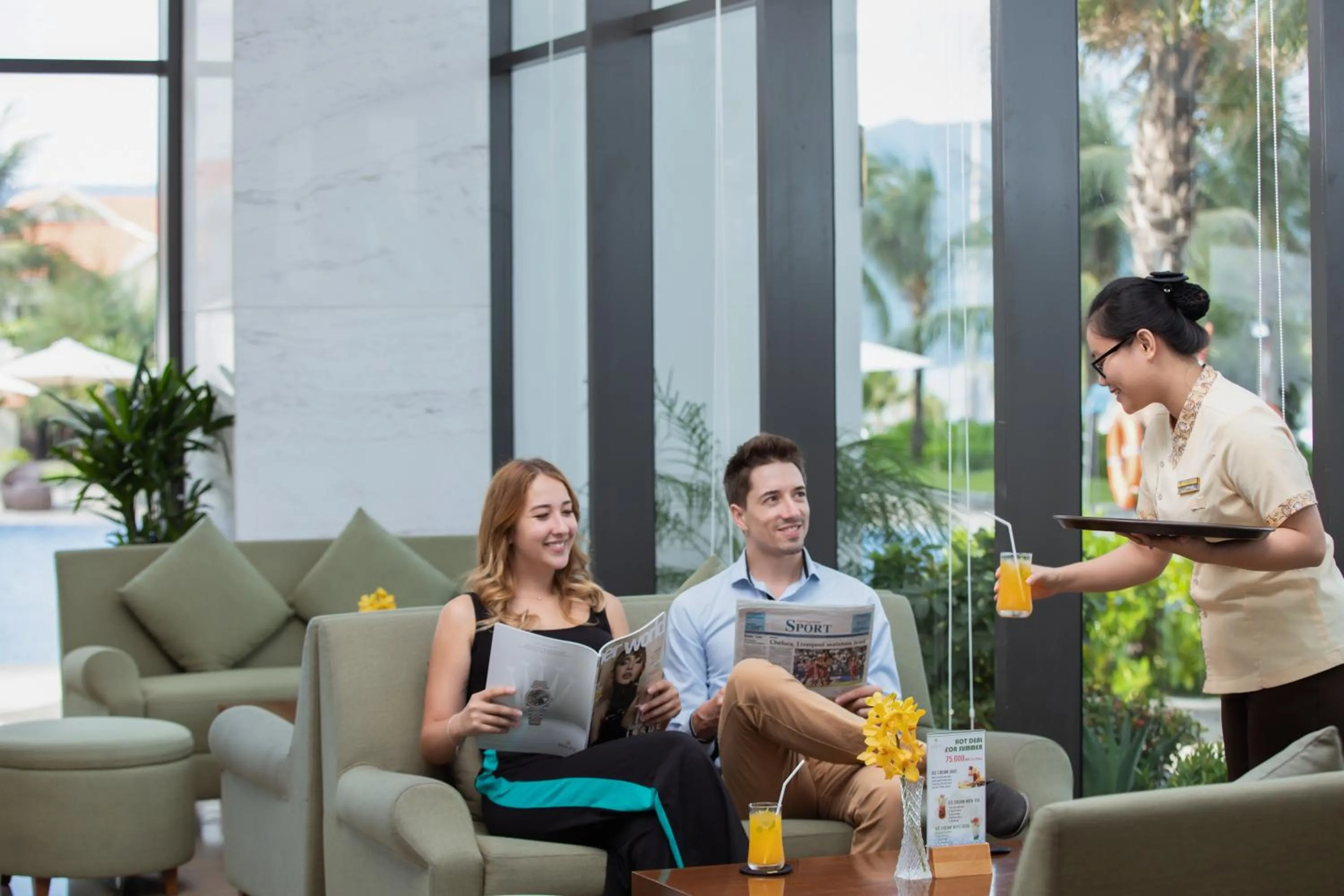 Staff in Grand Tourane Hotel Da Nang