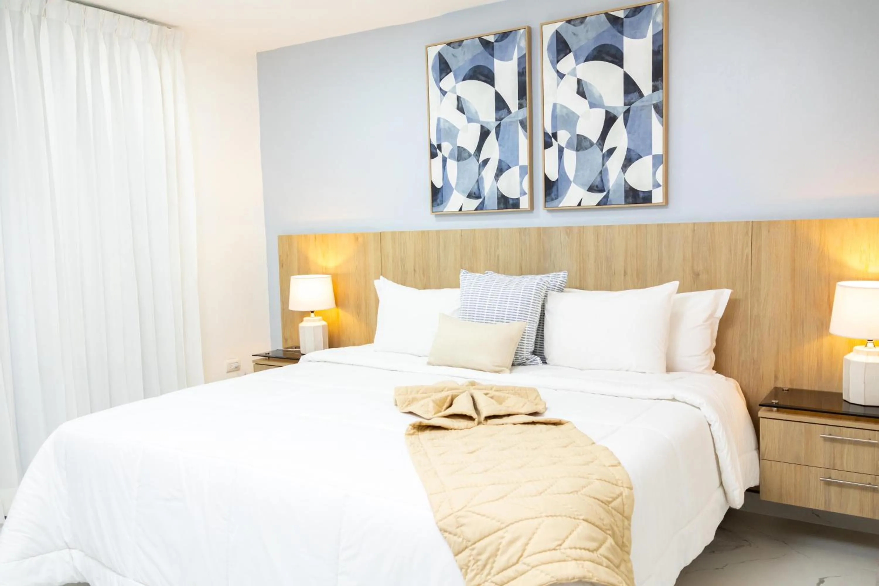 Bed in Habana Hotel Y Restaurante