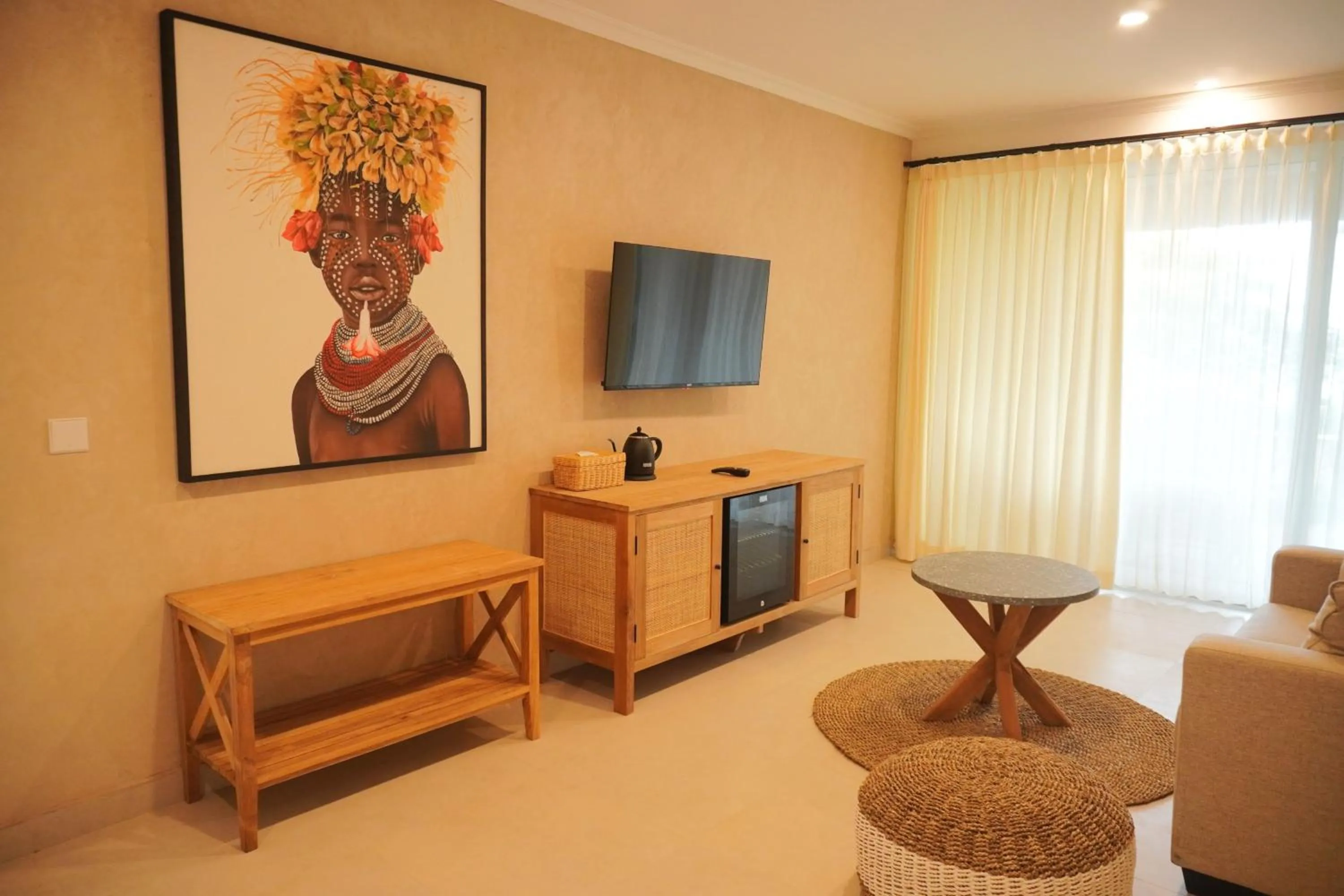 Communal lounge/ TV room in Villa Suerte