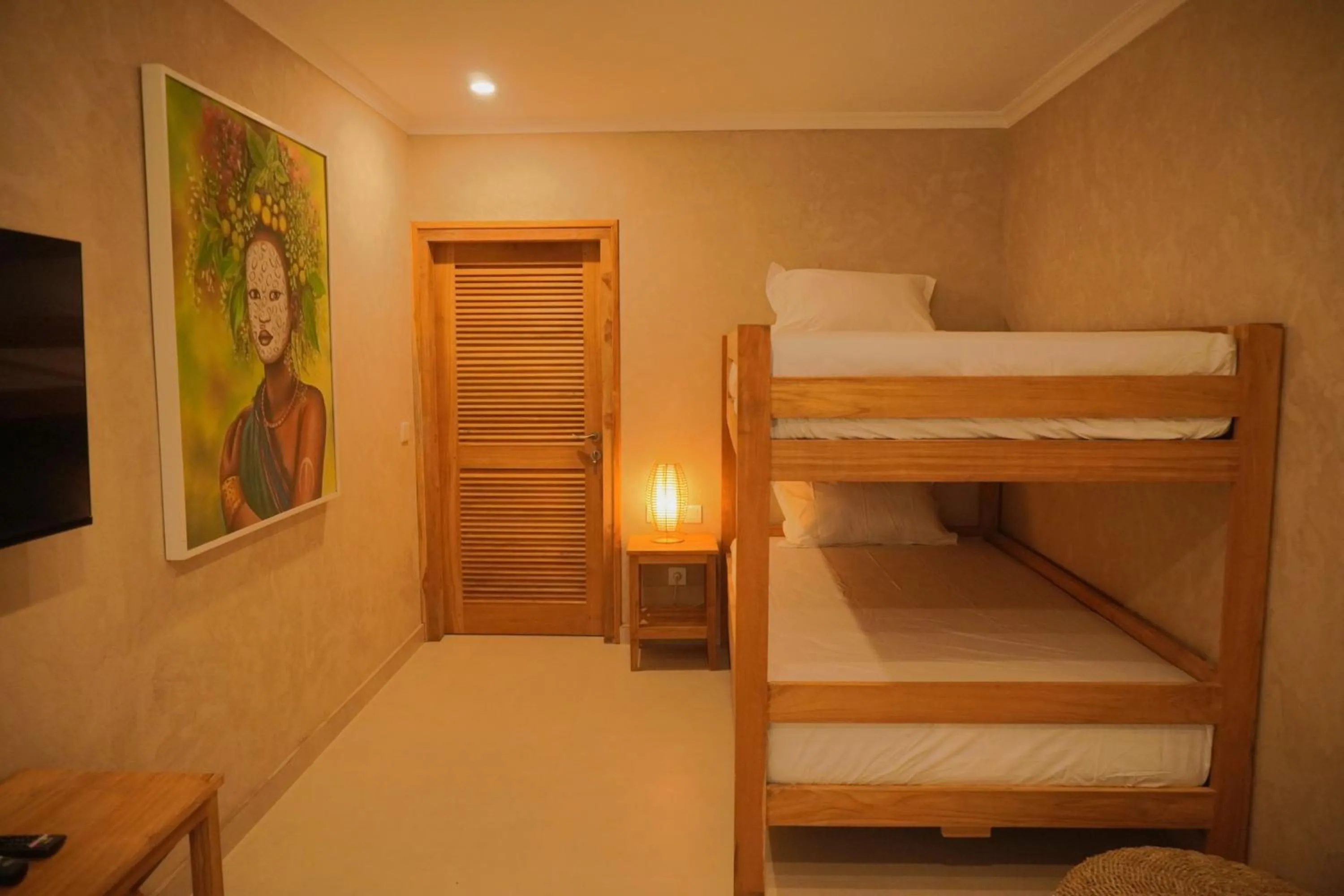 Bedroom, Bed in Villa Suerte