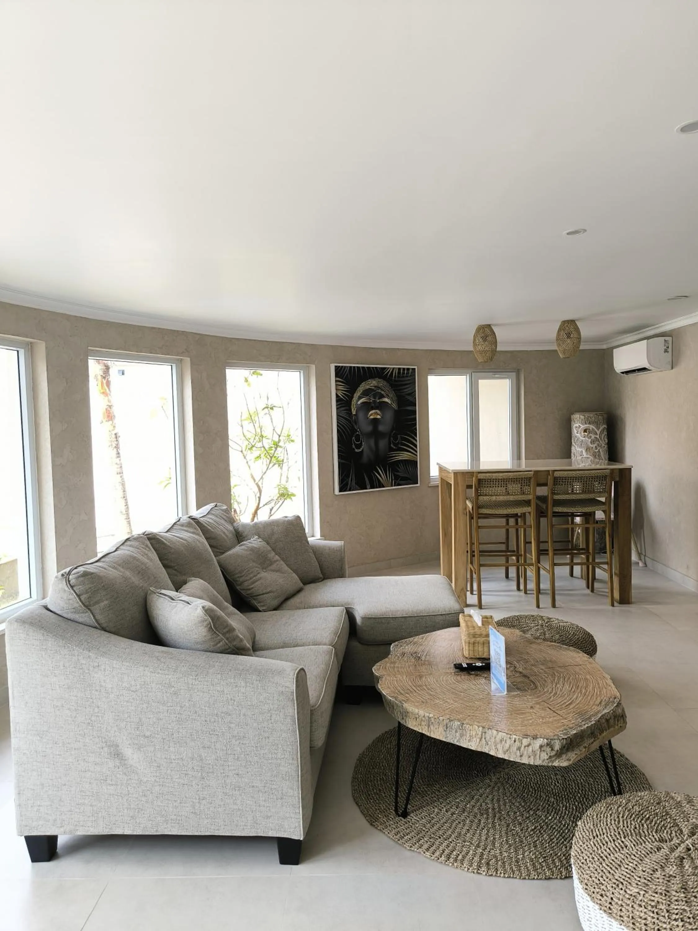 Living room in Villa Suerte