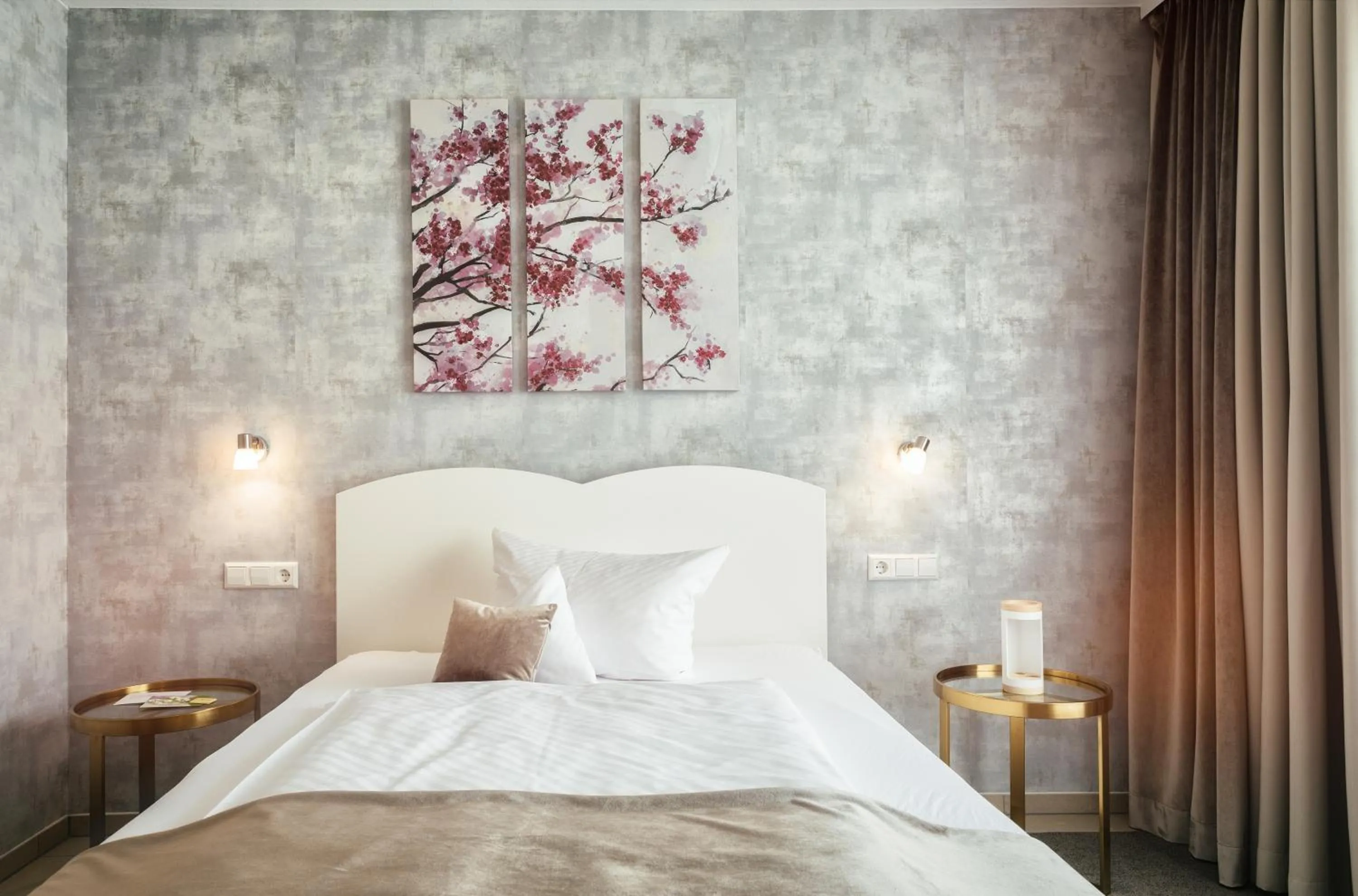 Bed in Hotel Traube Revital